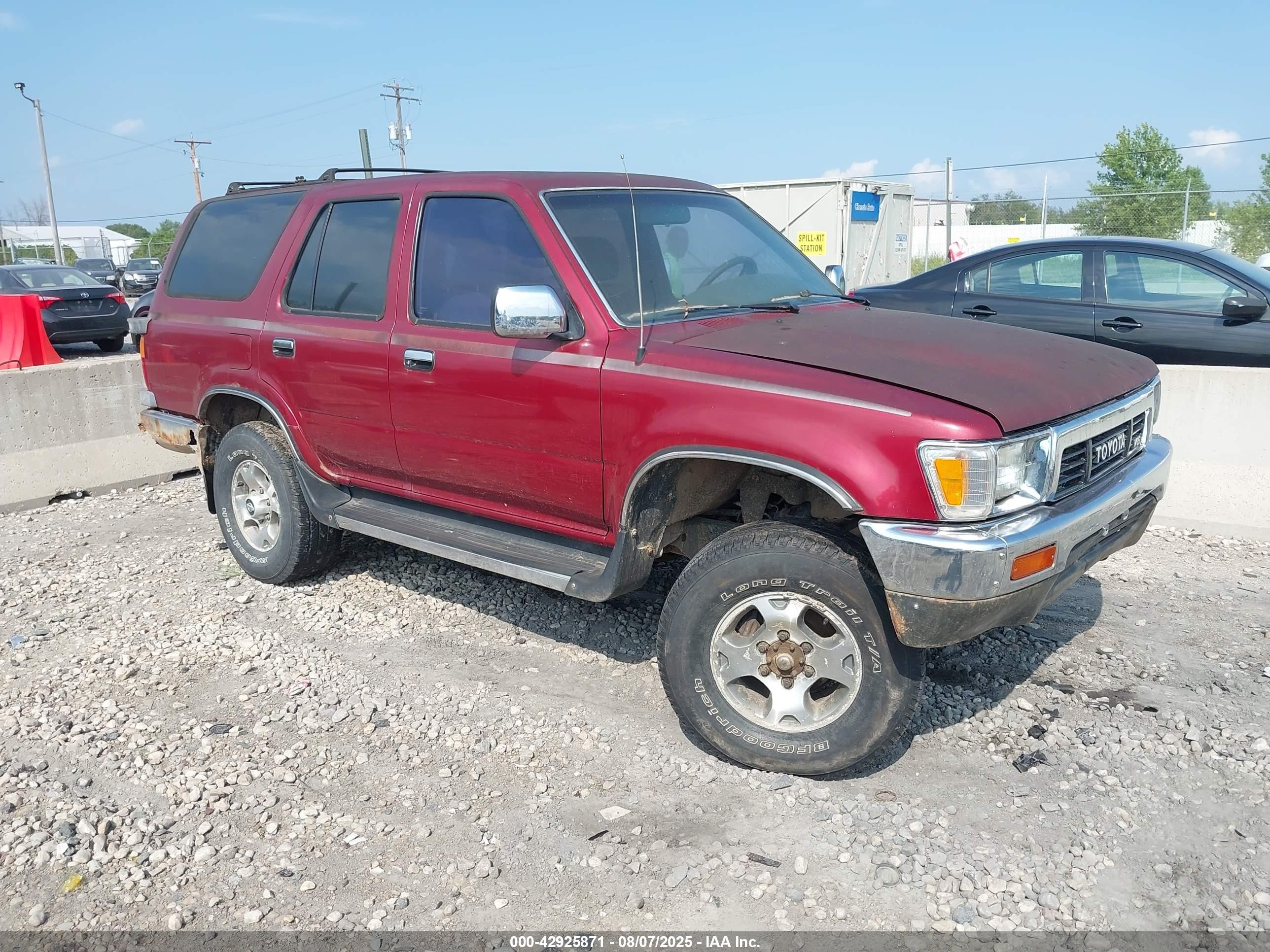 1990 Toyota 4Runner, VIN JT3VN39W3L8004215 — Mechanical