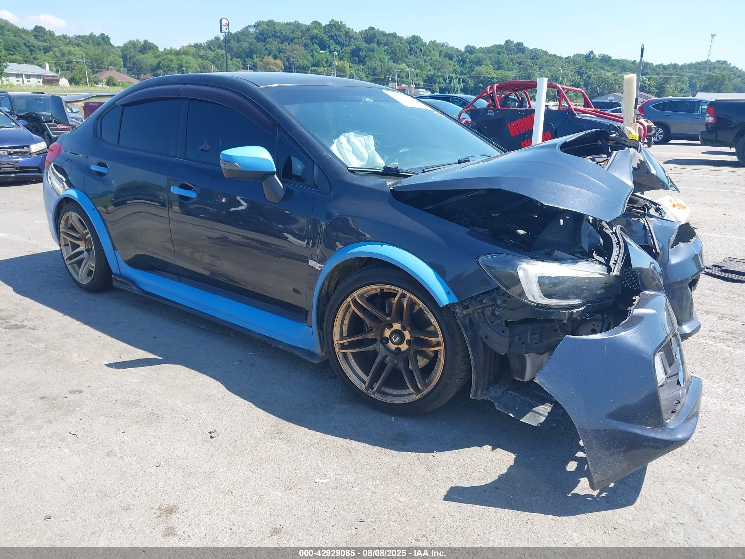 2015 Subaru WRX STI, VIN JF1VA2L66F9834069 — Front end