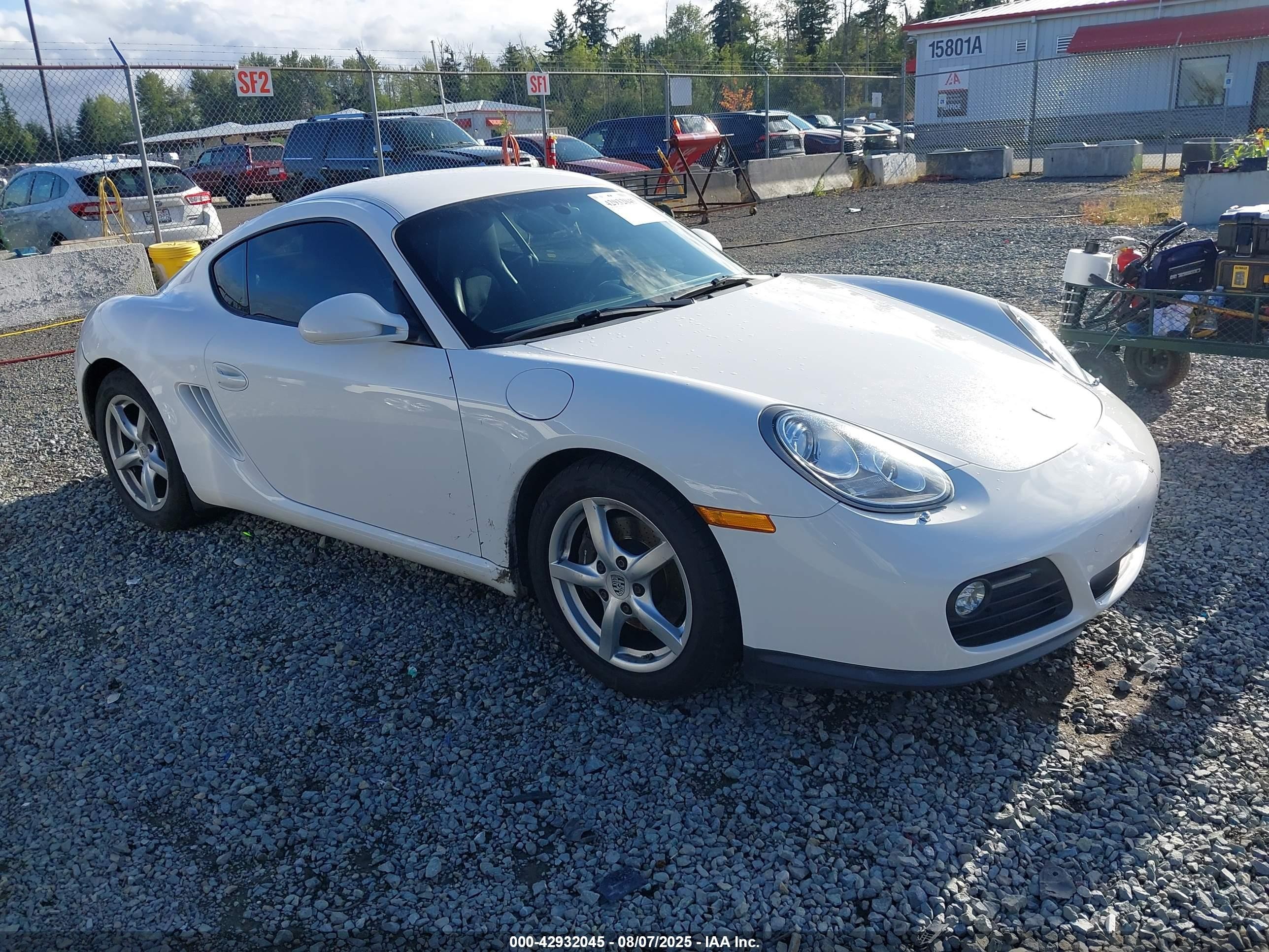 2010 Porsche Cayman, VIN WP0AA2A82AU760829 — Rear end