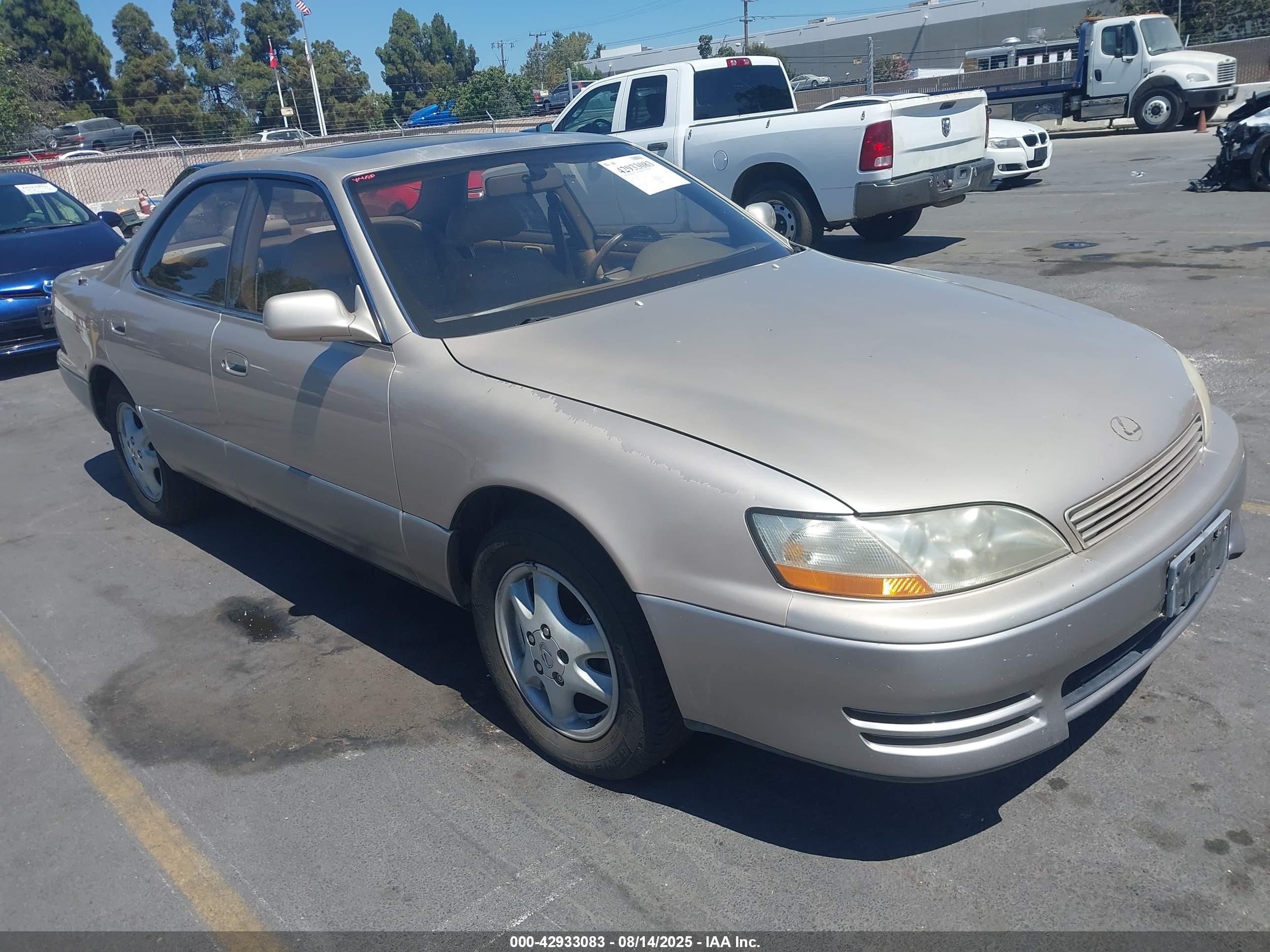 1993 Lexus ES 300, VIN JT8VK13T6P0215757 — Обычный износ