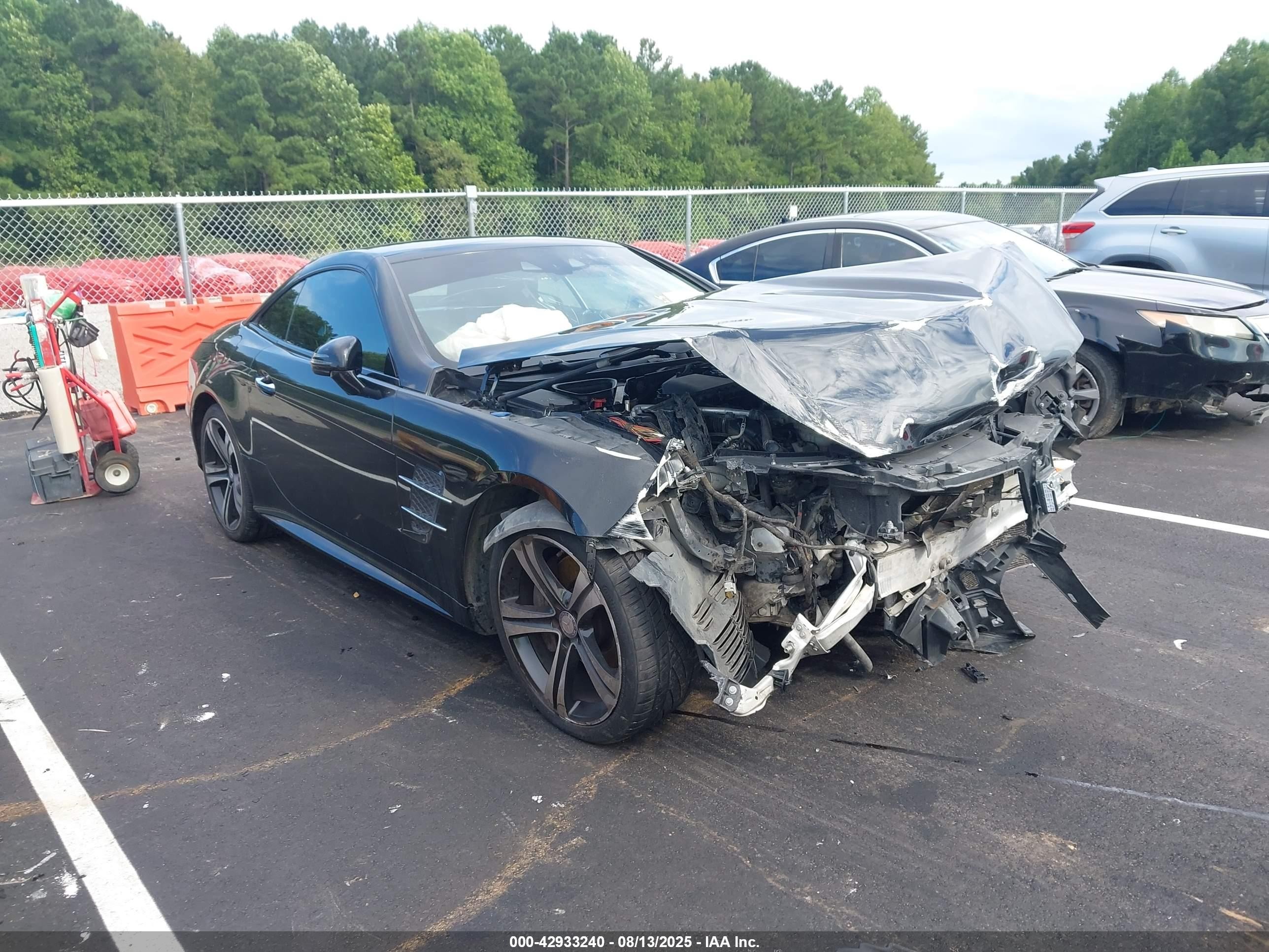 2017 Mercedes-Benz SL 450, VIN WDDJK6GA3HF043102 — Front end