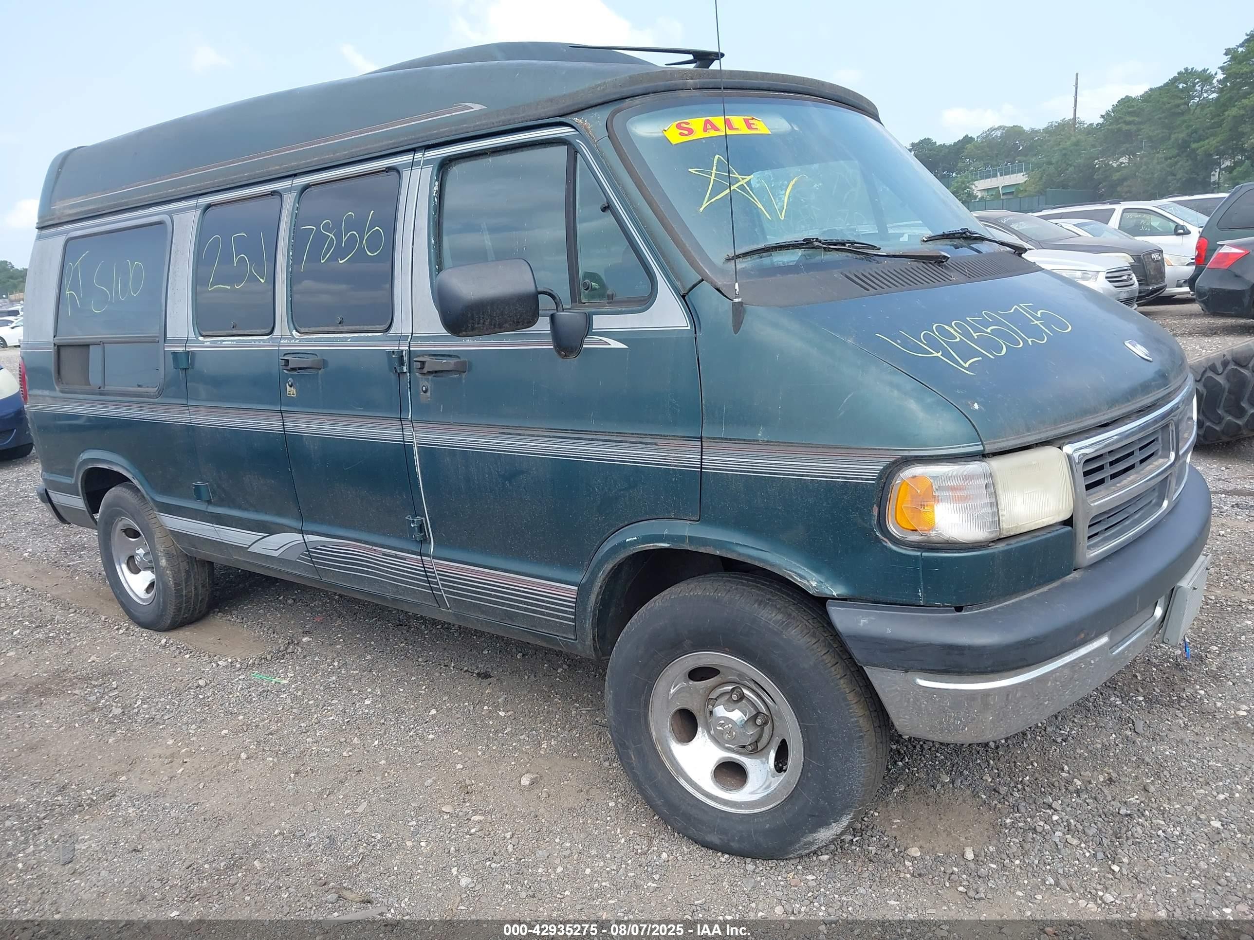 1996 Dodge Cargo, VIN 2B6HB21Y7TK149252 — Not stated