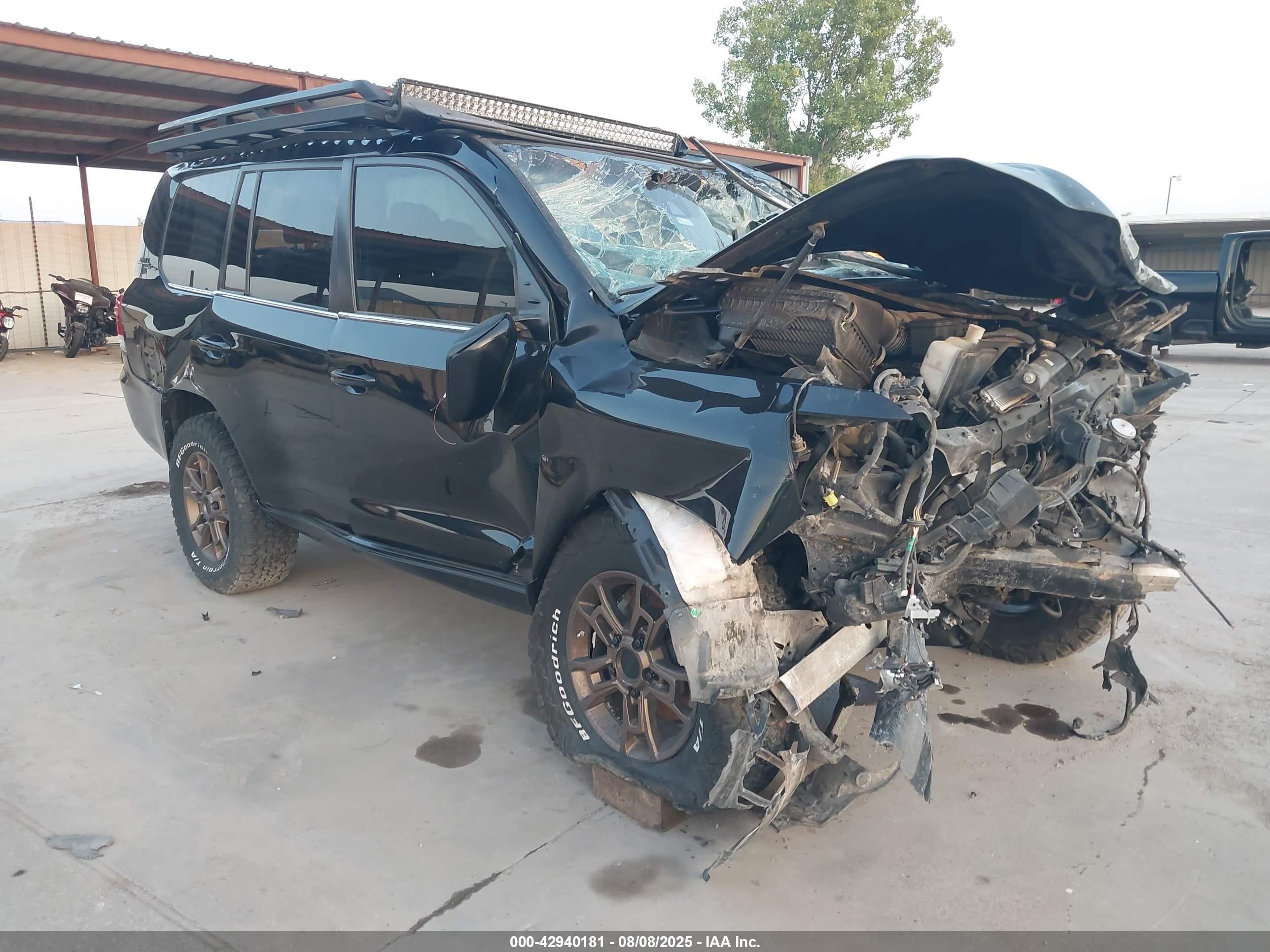 2020 Toyota Land Cruiser, VIN JTMCY7AJ5L4090975 — Rollover