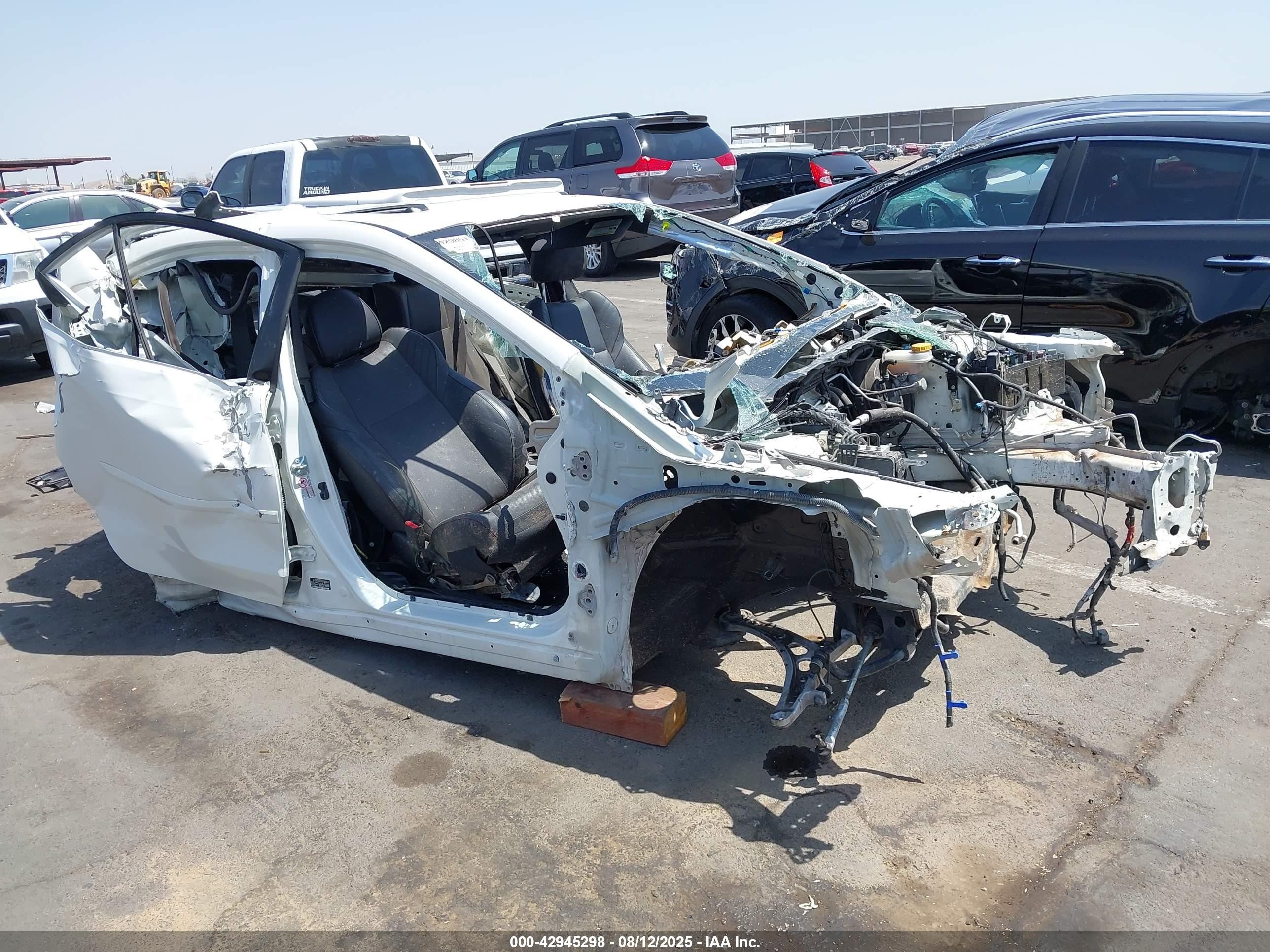 2015 Subaru WRX Limited, VIN JF1VA1J65F8813555 — Stripped