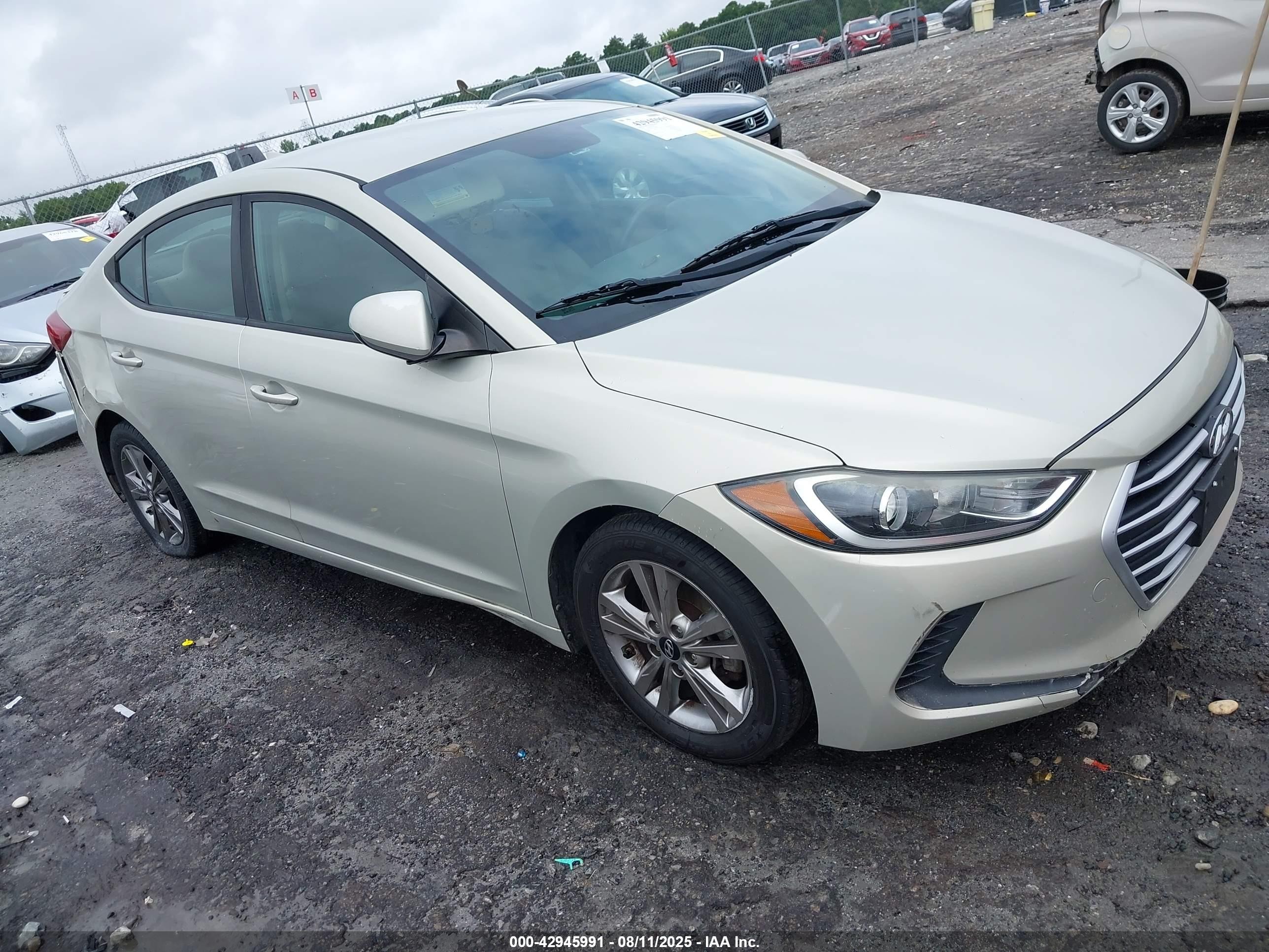 2017 Hyundai Elantra SE, VIN KMHD84LF2HU194869 — All over