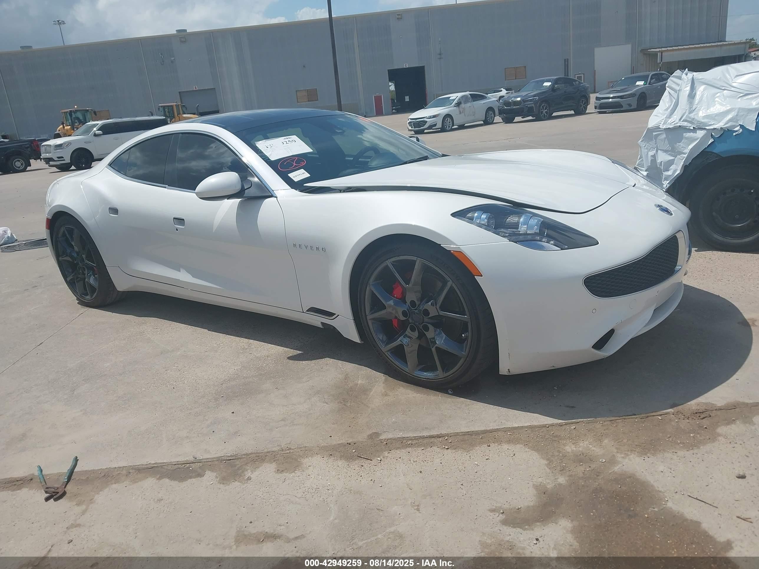 2018 Karma Revero, VIN 50GK41SA1JA000029 — Water / flood