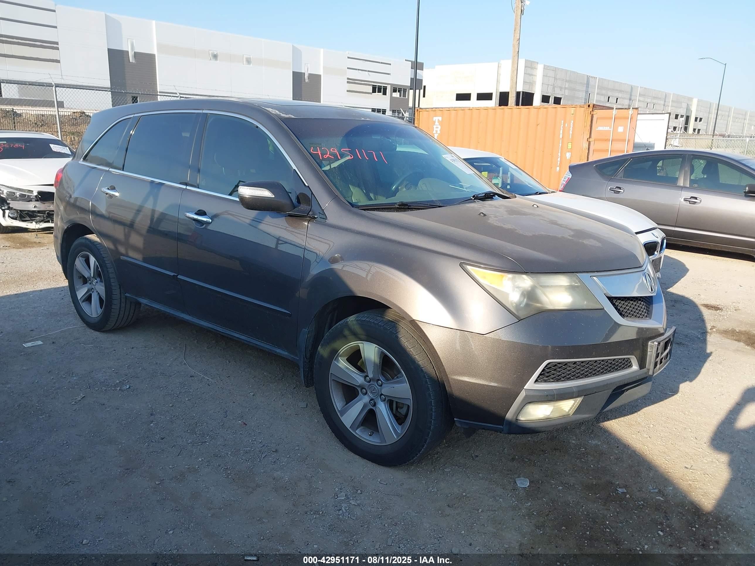 2012 Acura MDX, VIN 2HNYD2H24CH514954 — Normal wear