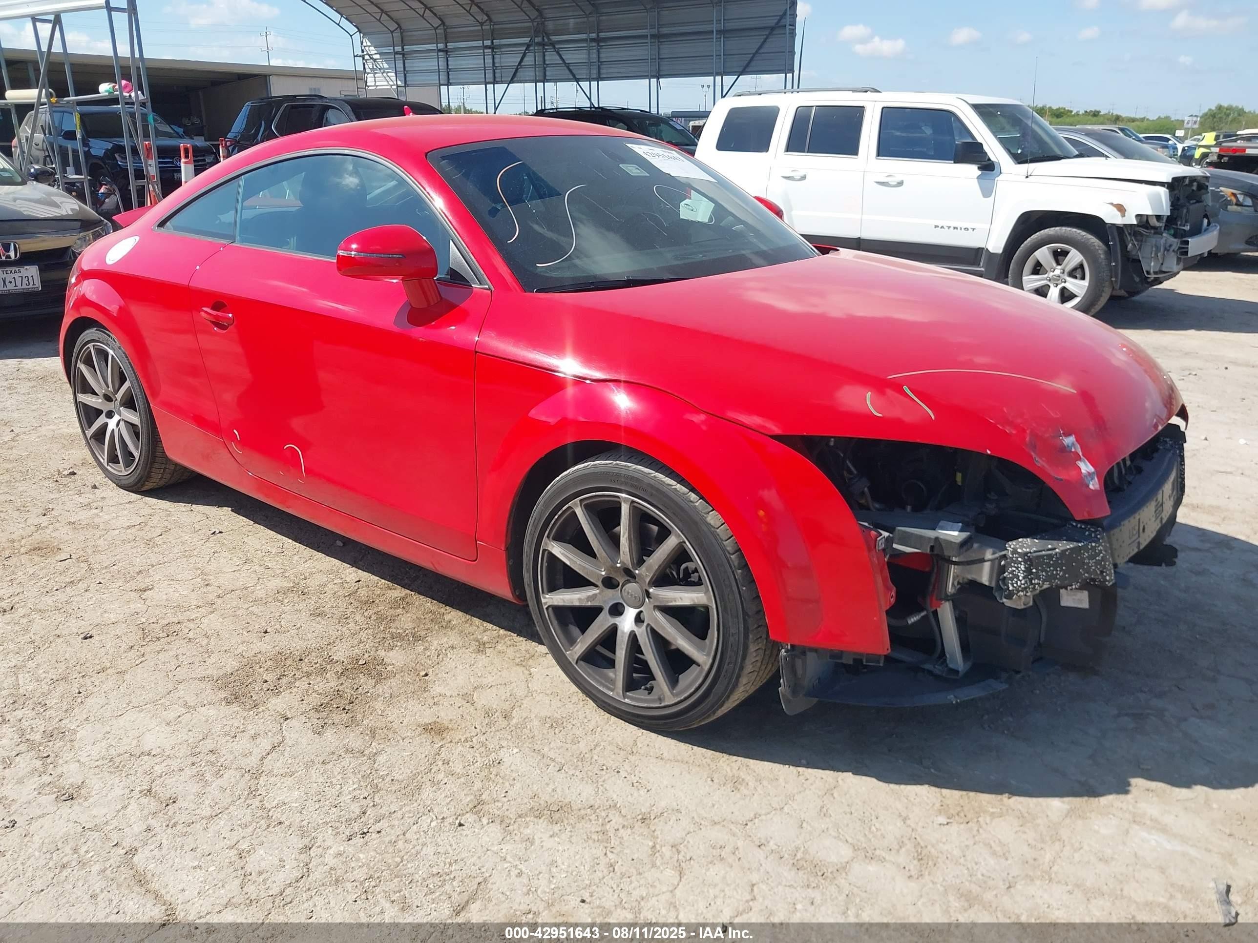 2010 Audi TT, VIN TRUFFAFK4A1021684 — Front end