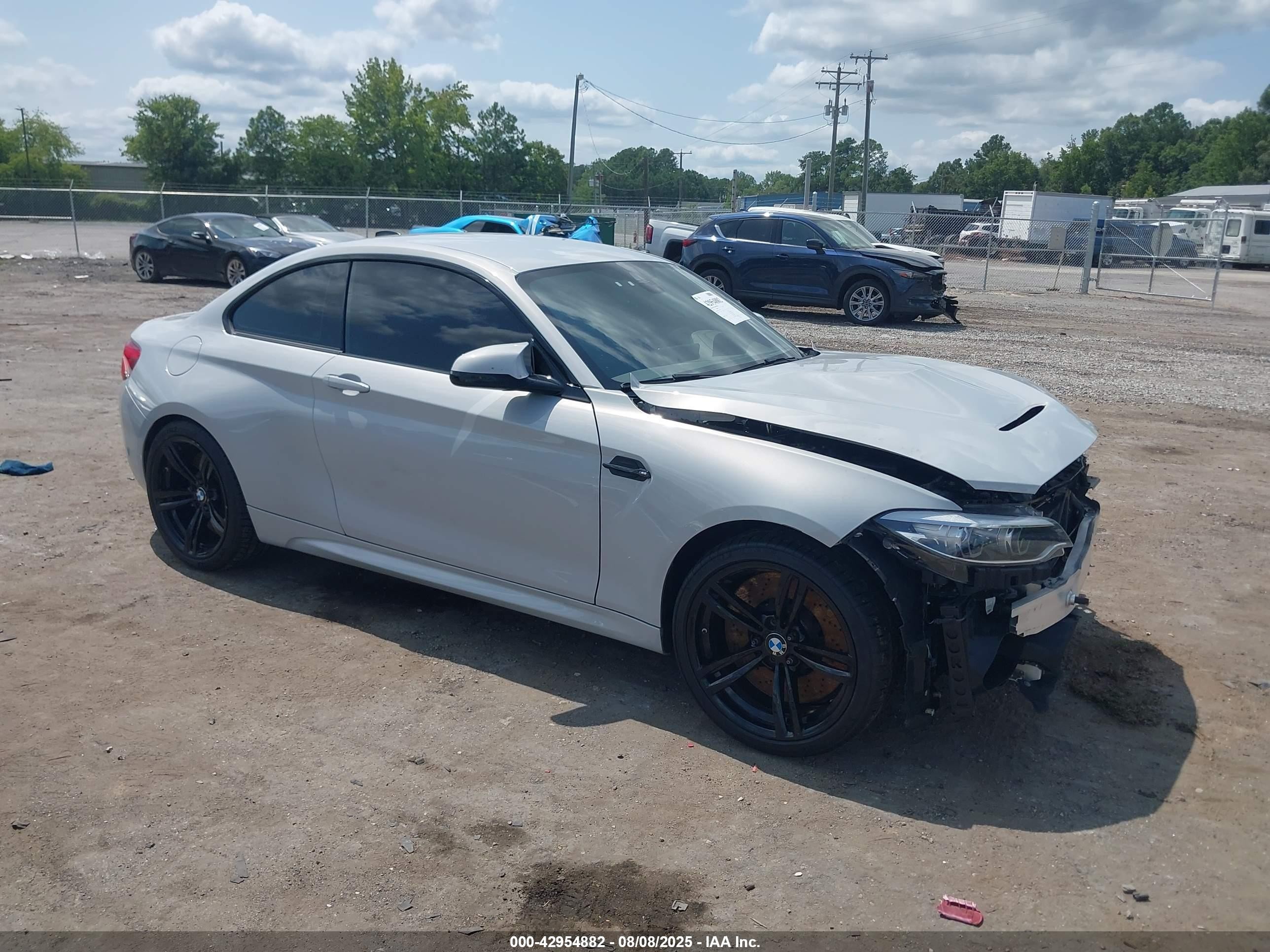 2019 BMW M2 Competition, VIN WBS2U7C57K7D17177 — Перед