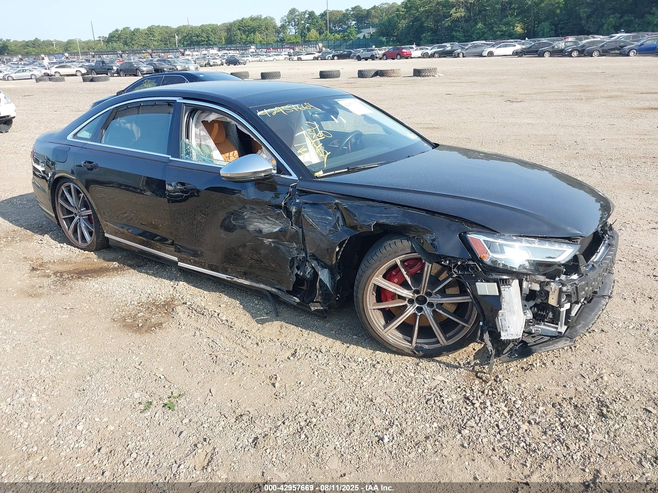 2023 Audi S8, VIN WAULSAF85PN001164 — Front end