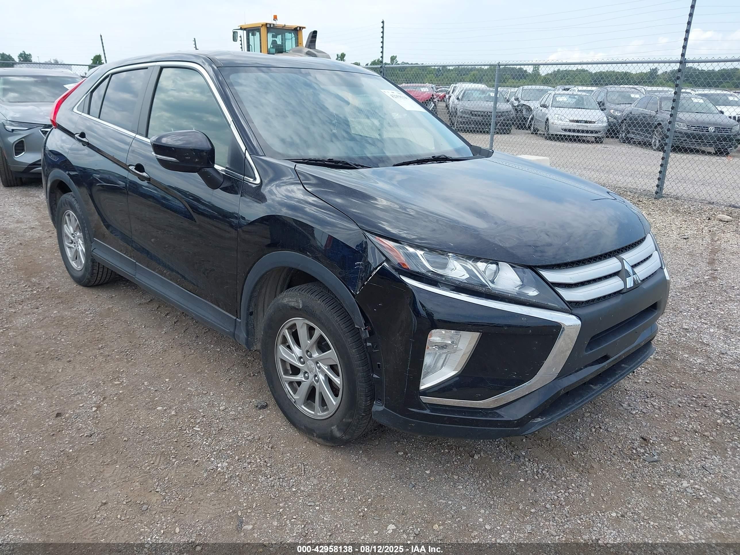 2018 Mitsubishi Eclipse Cross ES, VIN JA4AS3AA4JZ047708 — После угона