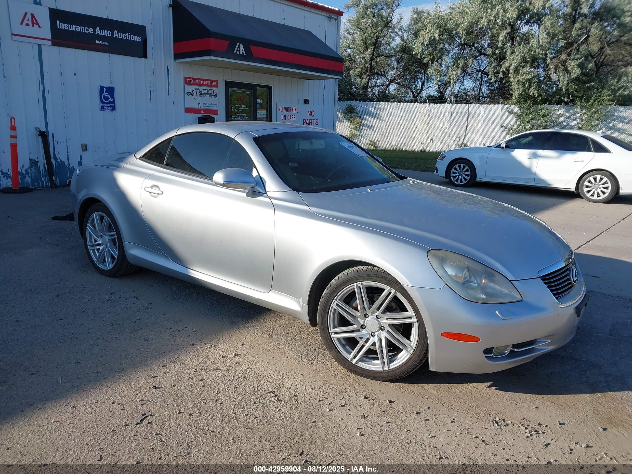 2007 Lexus SC 430, VIN JTHFN45Y079010209 — Hail