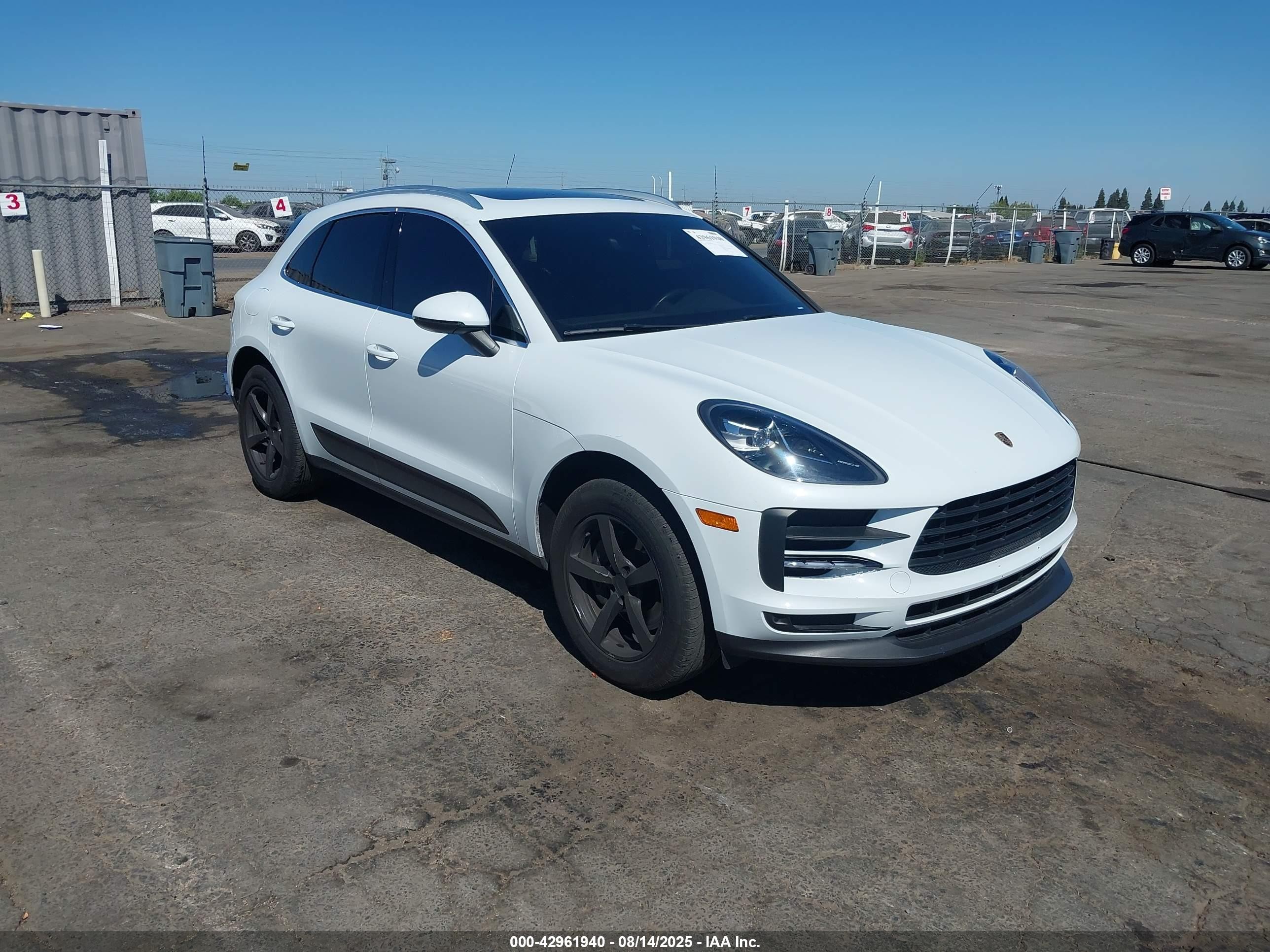 2021 Porsche Macan, VIN WP1AA2A58MLB16086 — Theft recovery