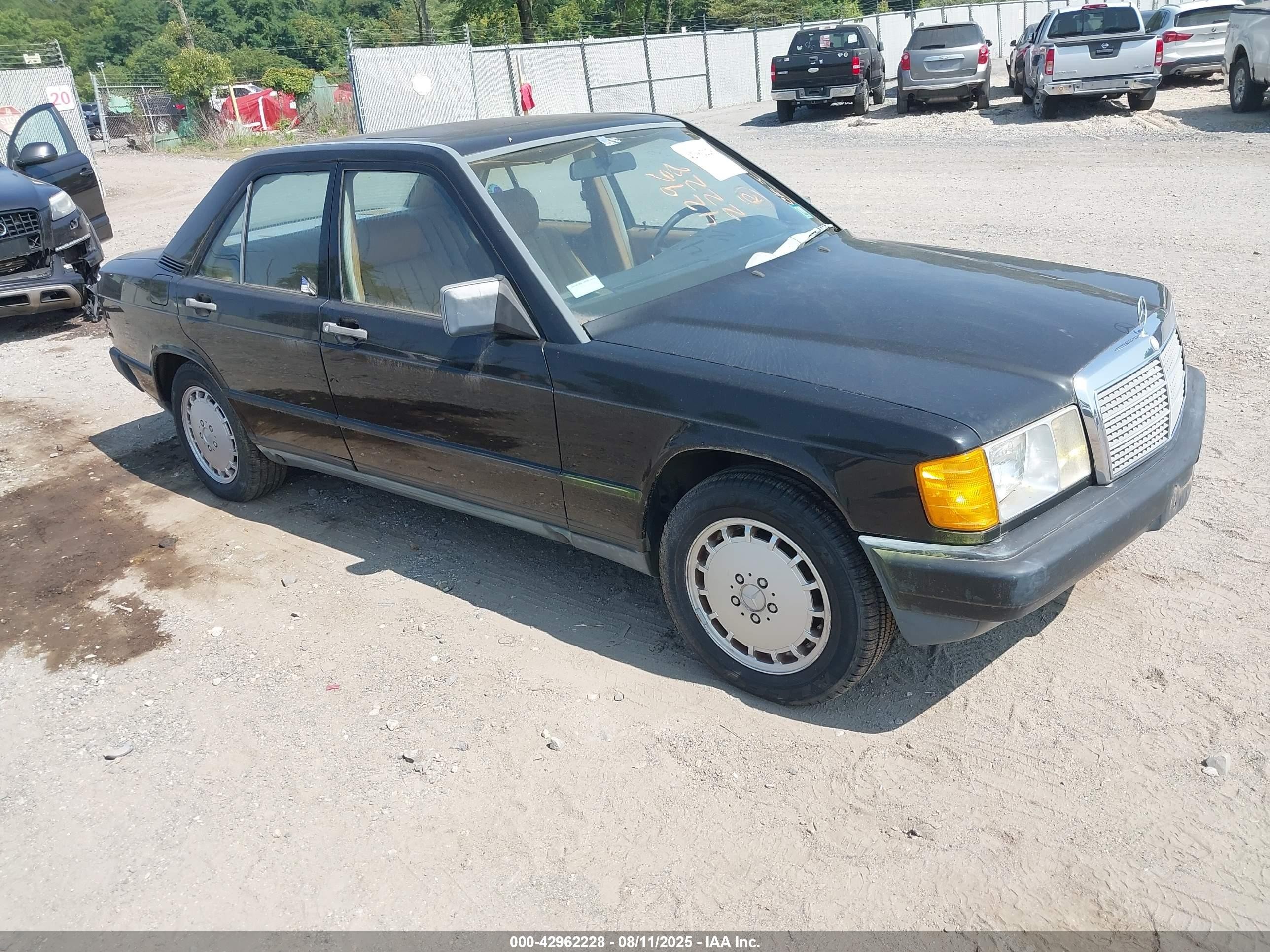 1985 Mercedes-Benz 190, VIN WDBDA24C9FF097301 — Mechanical