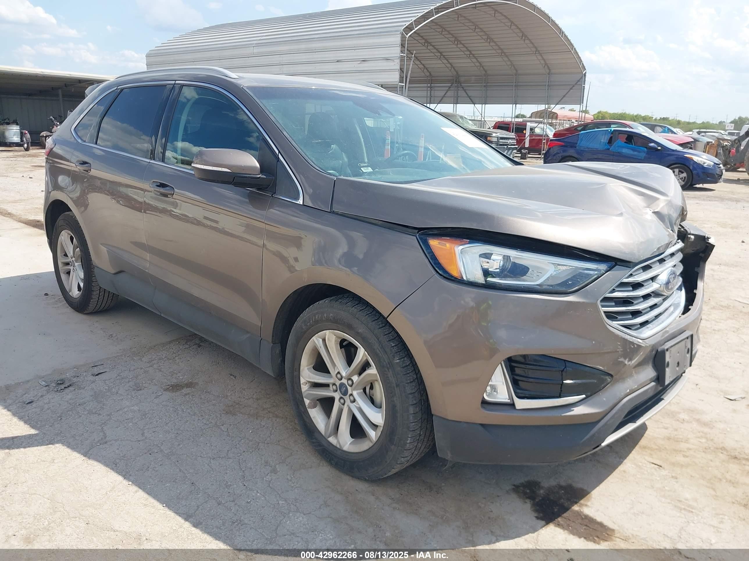 2019 Ford Edge SEL, VIN 2FMPK3J91KBB67150 — Front end