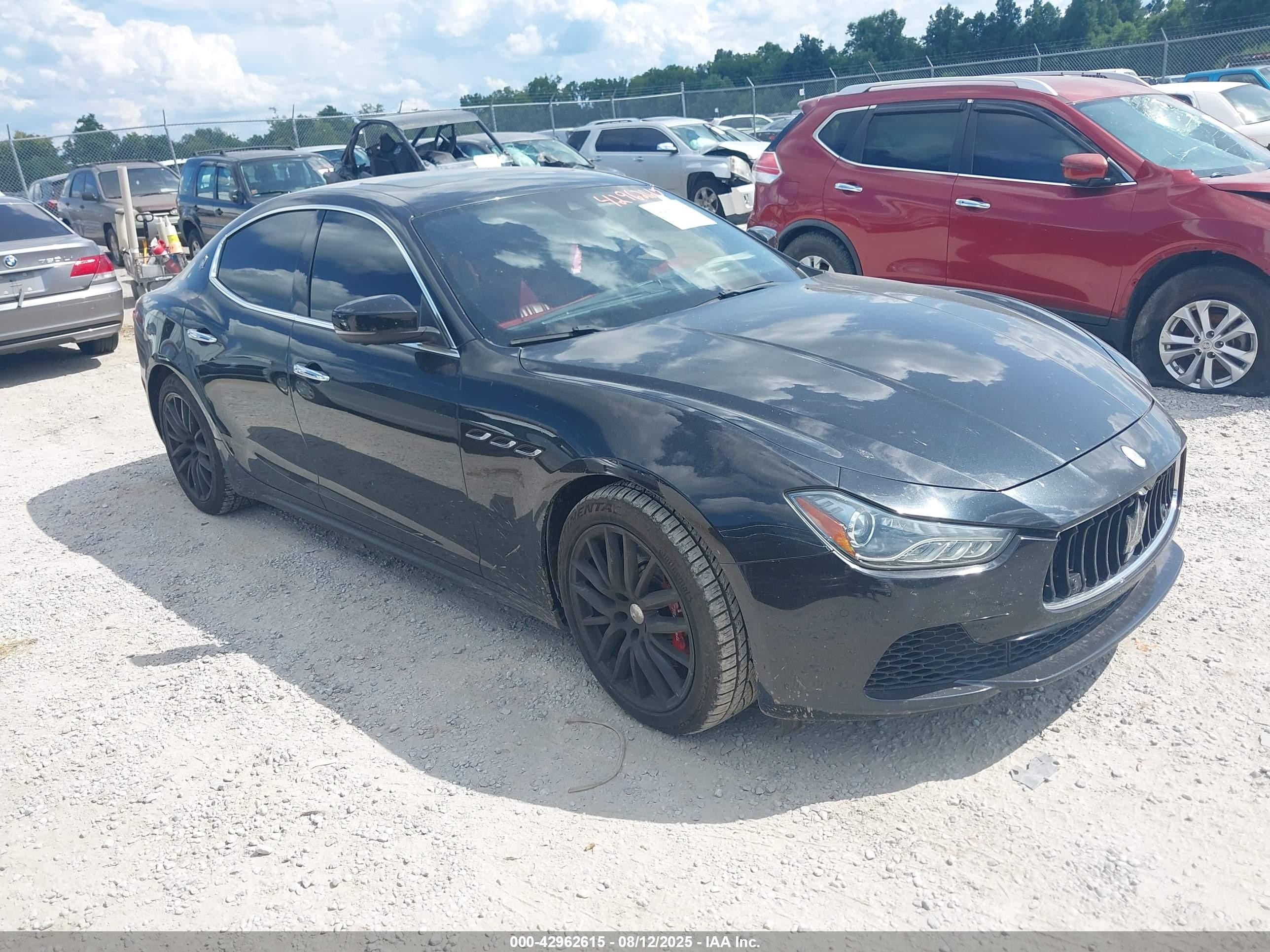 2017 Maserati Ghibli S Q4, VIN ZAM57RTL5H1218772 — Не указано