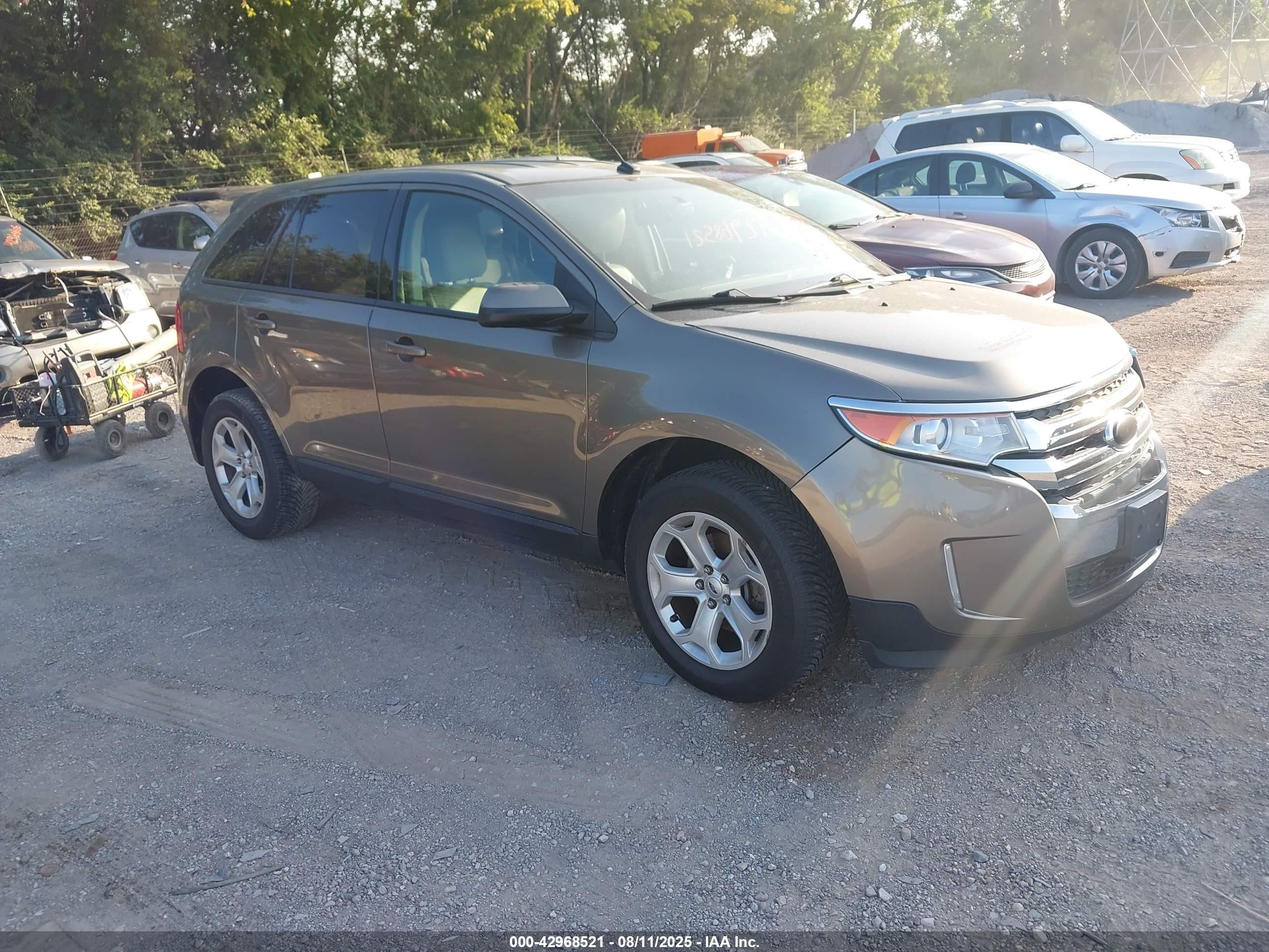 2013 Ford Edge SEL, VIN 2FMDK4JC9DBC41180 — Front end
