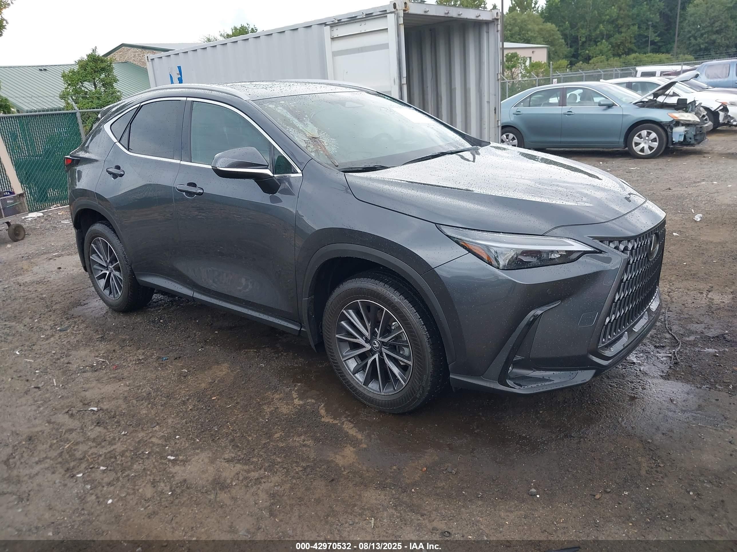 2025 Lexus NX 350h Premium, VIN 2T2GKCEZ3SC045570 — Interior fire