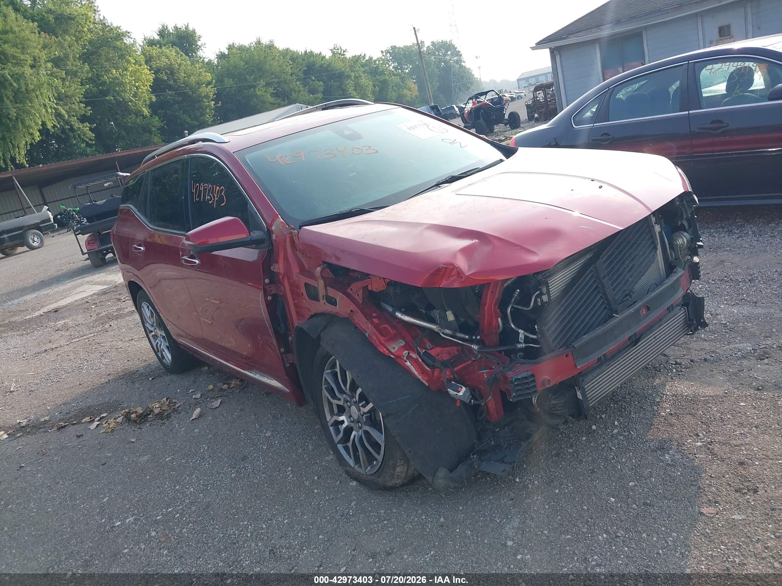 2023 GMC Terrain Denali, VIN 3GKALXEG3PL234712 — Front end