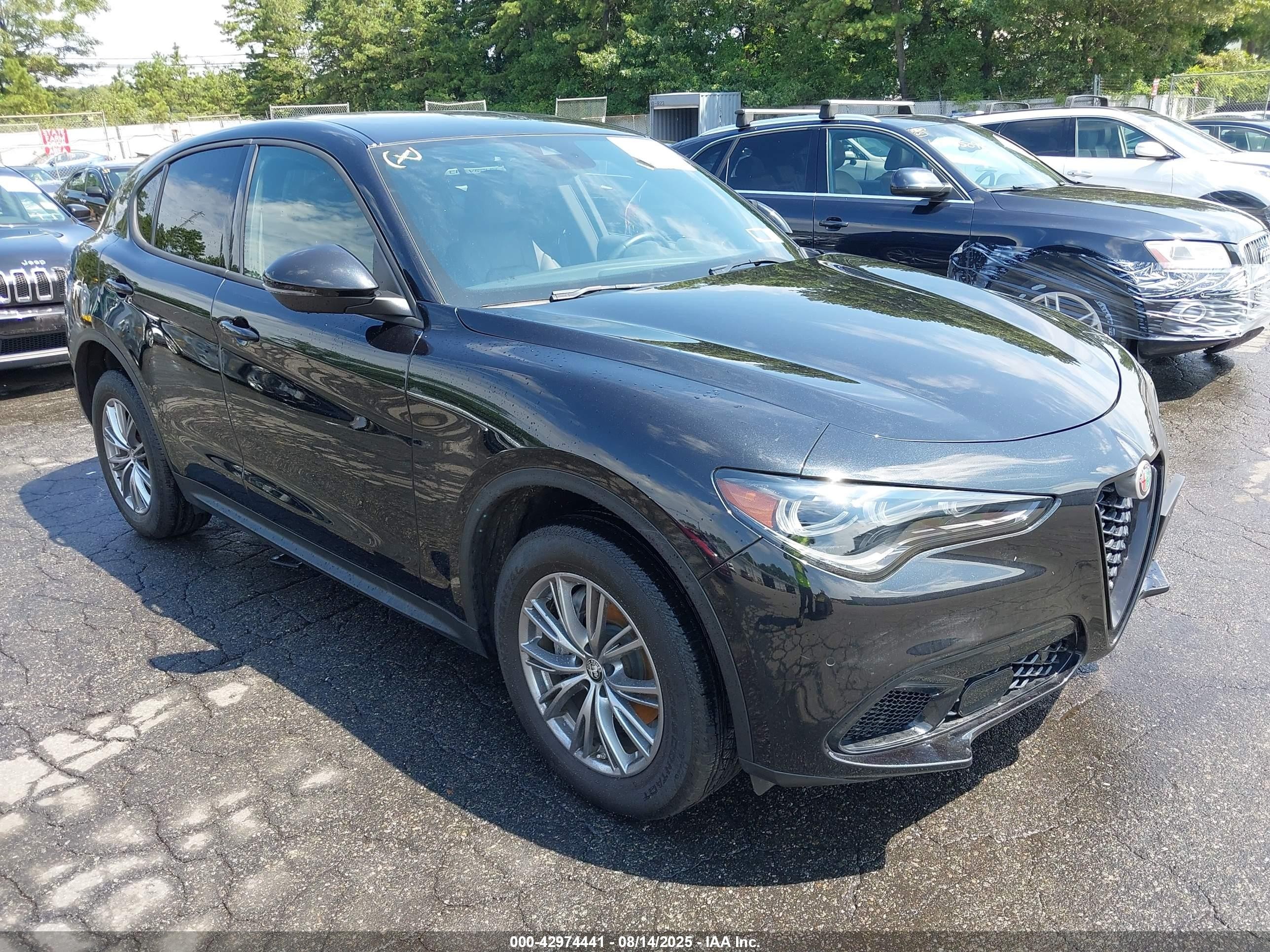 2024 Alfa Romeo Stelvio Sprint, VIN ZASPAKAN2R7D75997 — Water / flood