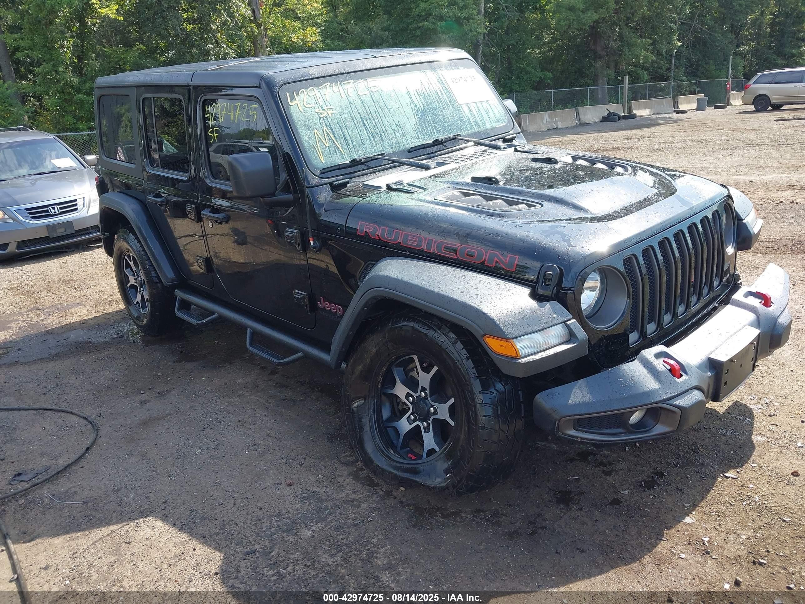 2018 Jeep Wrangler Unlimited Rubicon, VIN 1C4HJXFG9JW313690 — Undercarriage