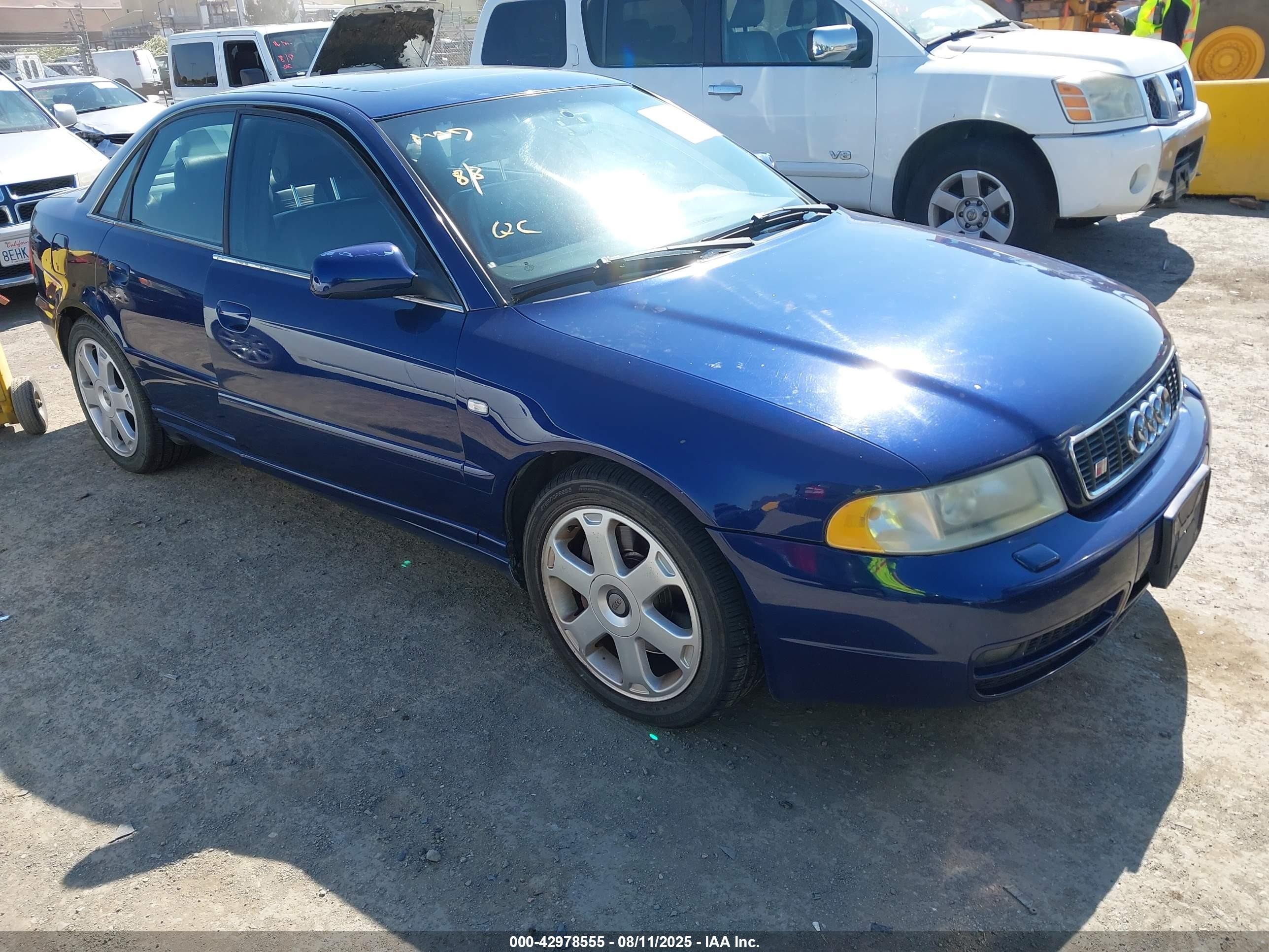 2001 Audi S4, VIN WAURD68D51A022381 — Обычный износ