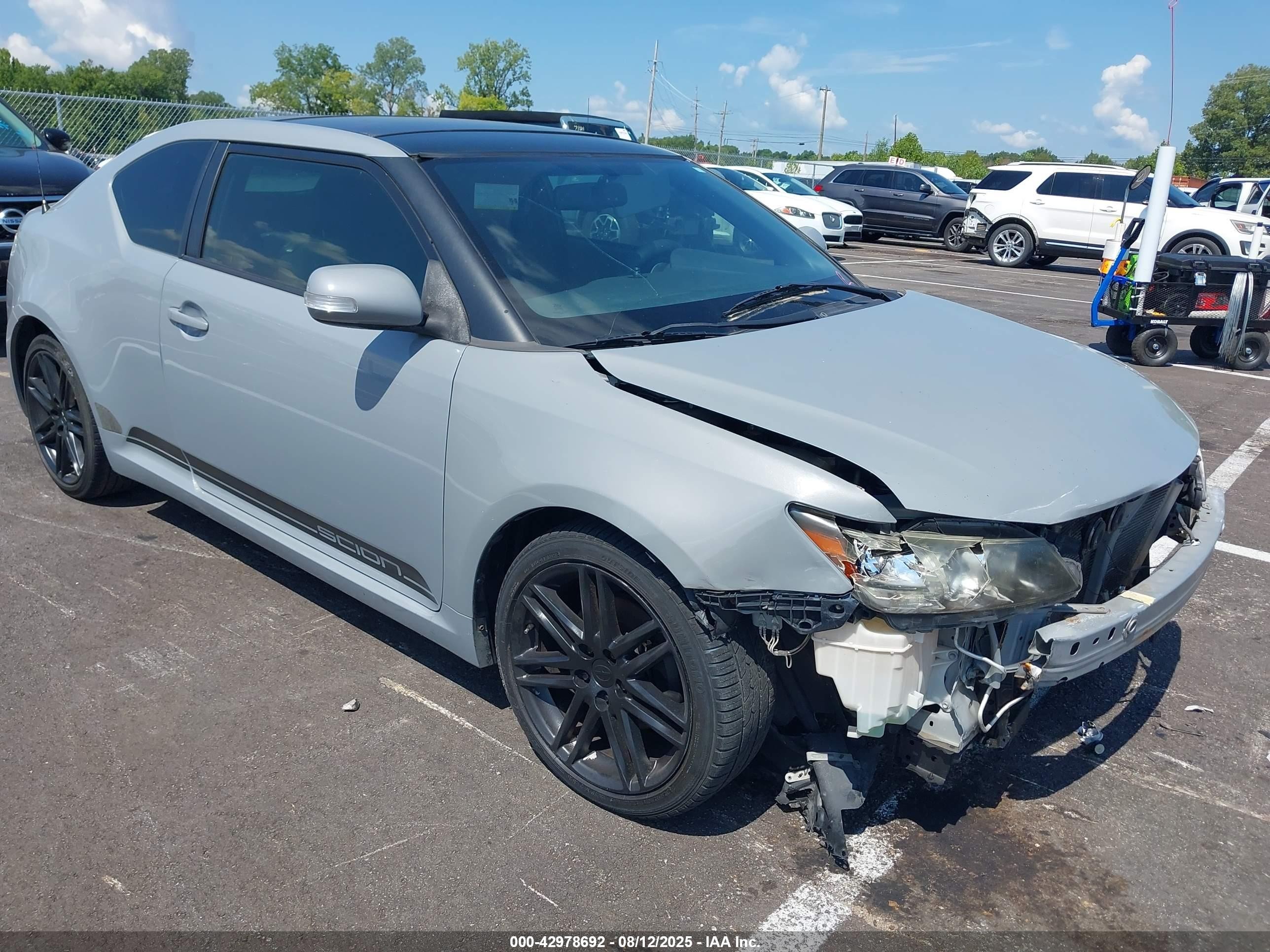 2011 Scion tC, VIN JTKJF5C75B3013006 — Frame damage