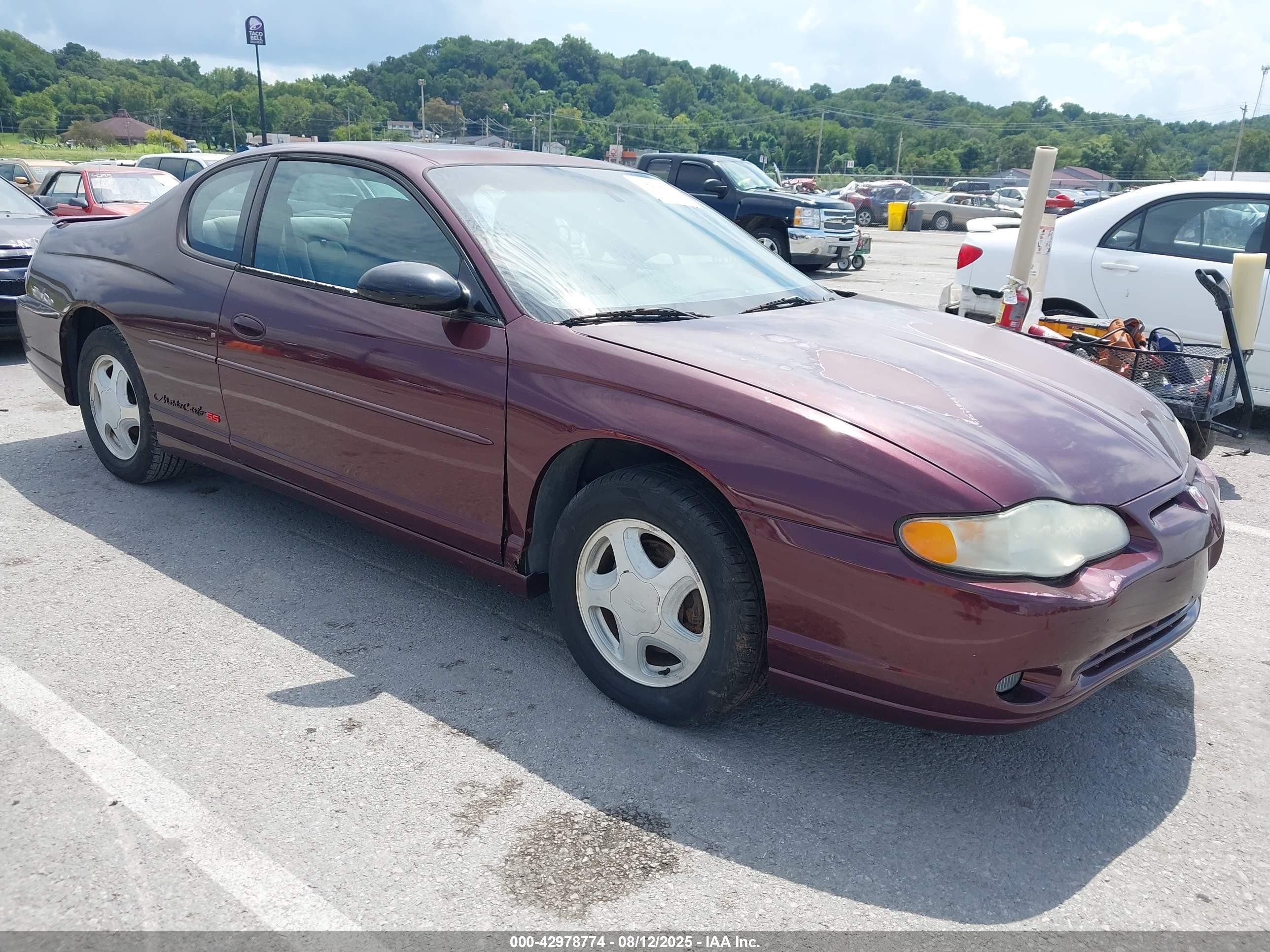 2003 Chevrolet Monte Carlo SS, VIN 2G1WX12K139163236 — Normal wear