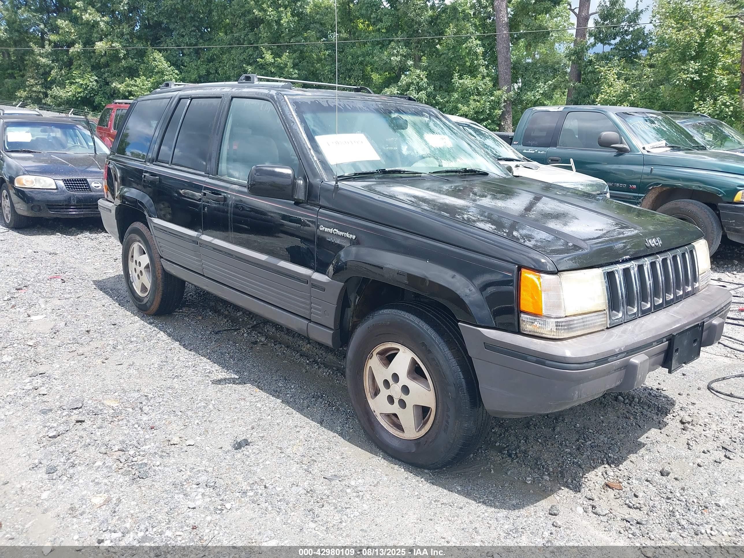 1995 Jeep Grand Cherokee Laredo, VIN 1J4GZ58S2SC638060 — Rear end