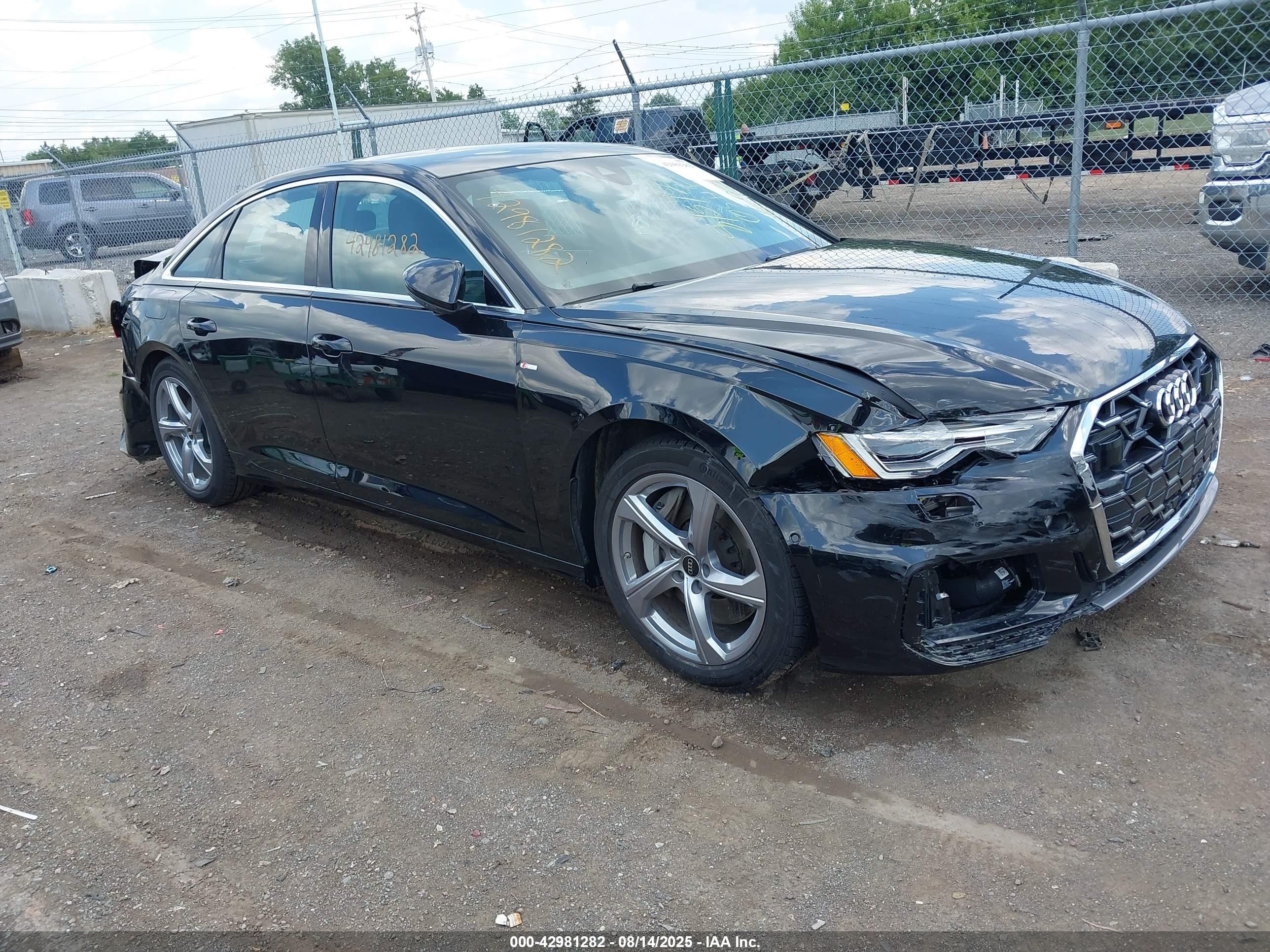 2025 Audi A6, VIN WAUK2BF27SN036925 — Auction photo