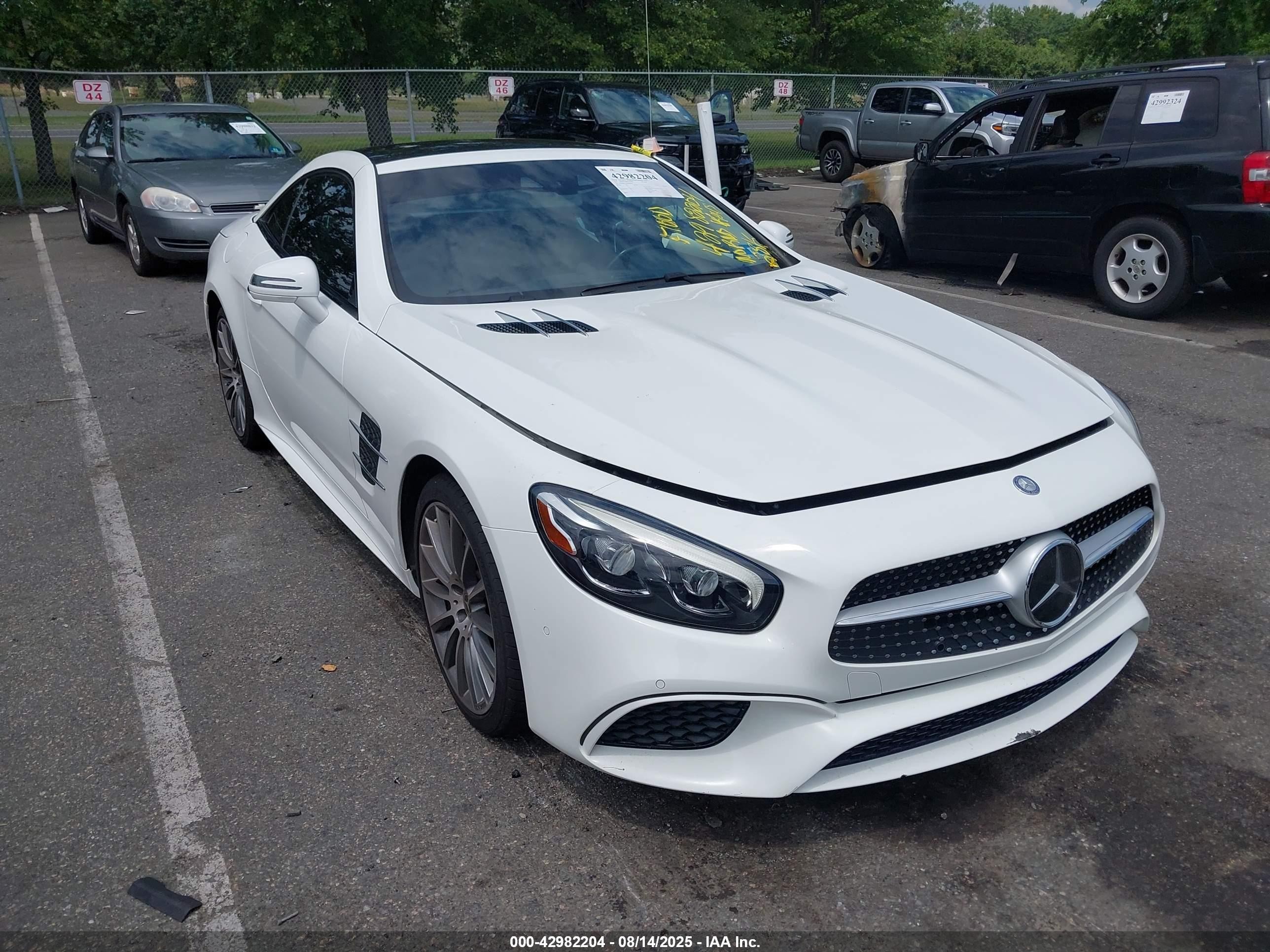 2017 Mercedes-Benz SL 450, VIN WDDJK6GA9HF048658 — Water / flood