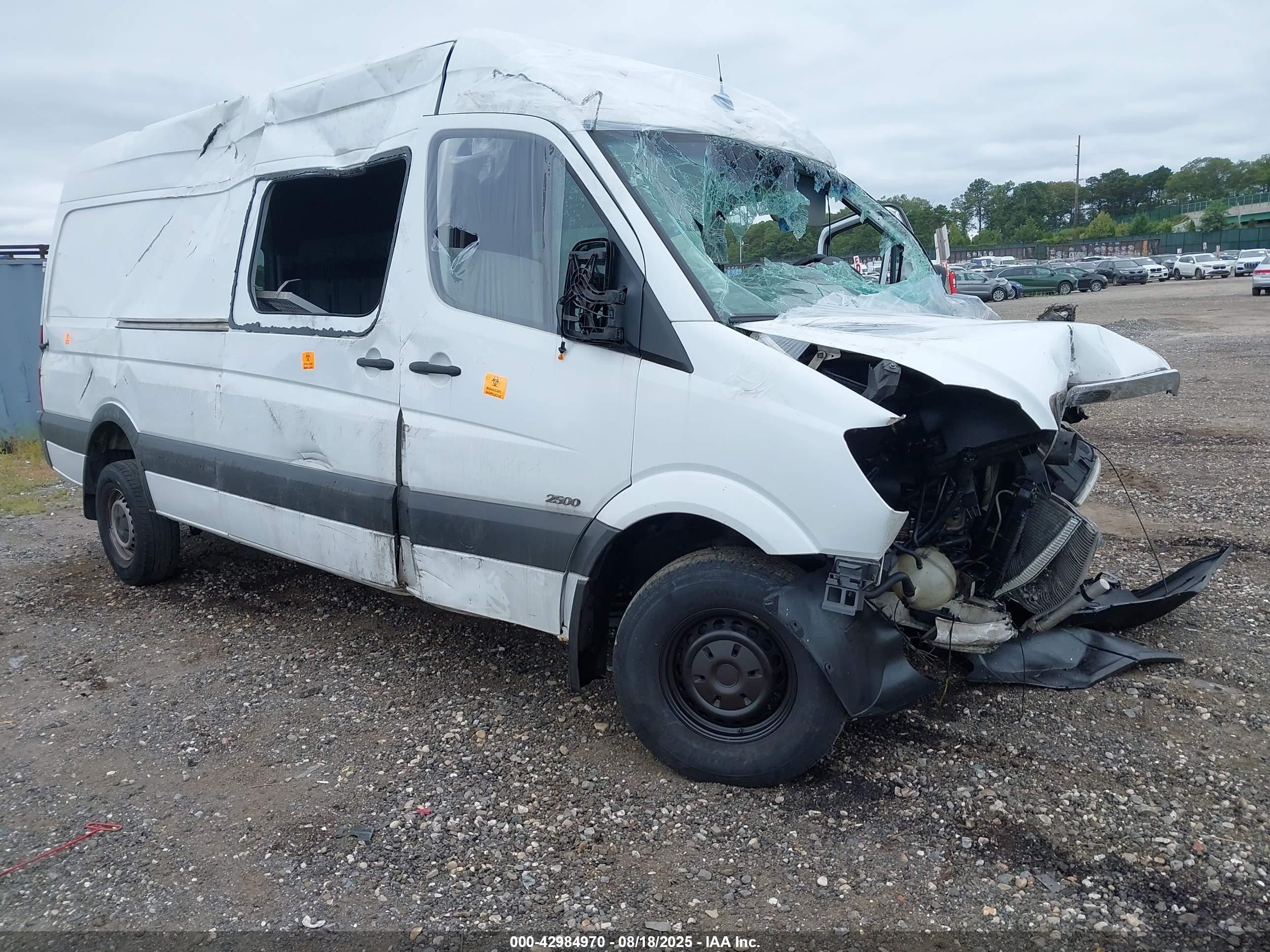2012 Freightliner Sprinter, VIN WDRPE8CC1C5649379 — Biohazard / chemical