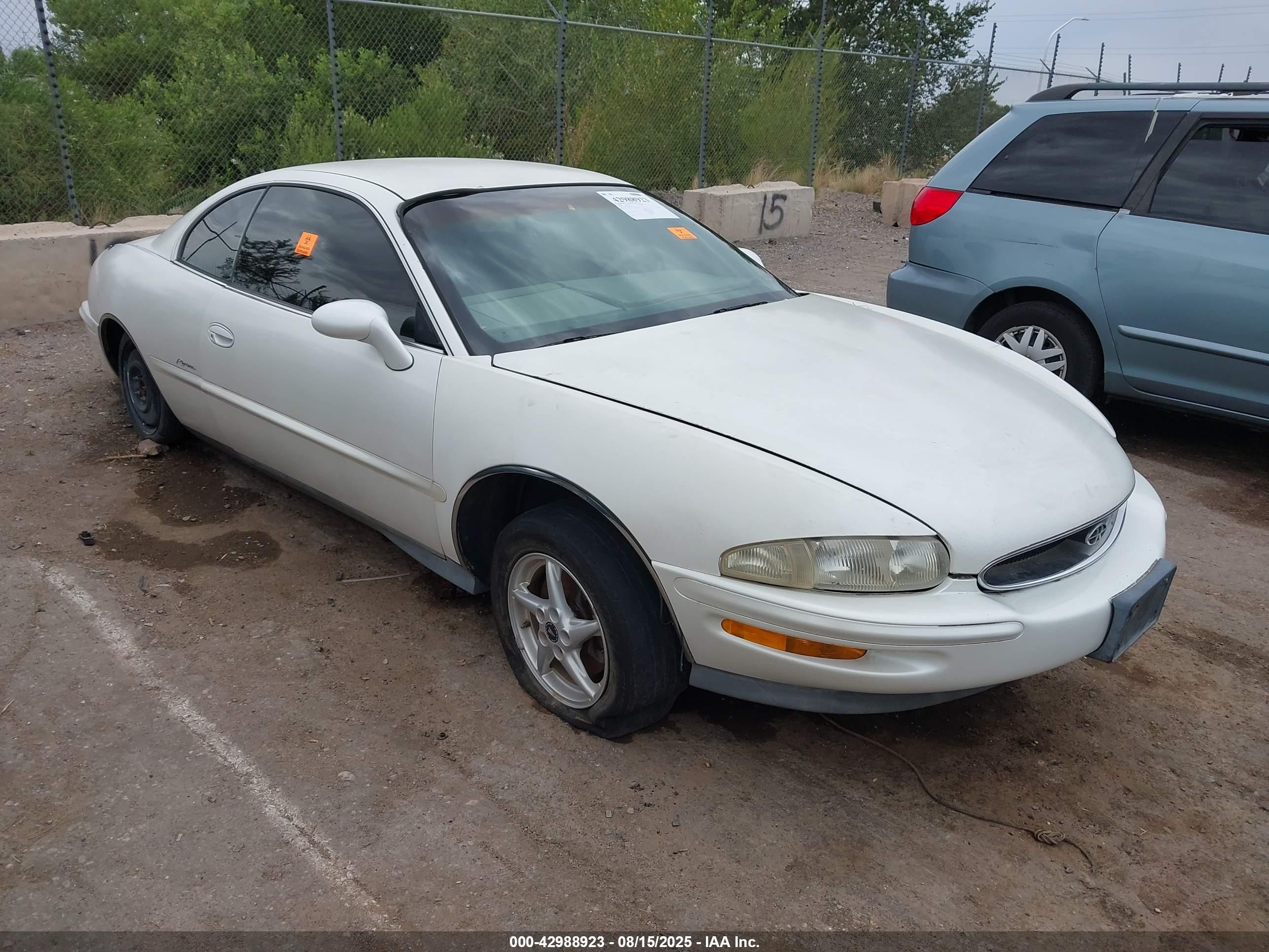1998 Buick Riviera, VIN 1G4GD2216W4709792 — Biohazard / chemical