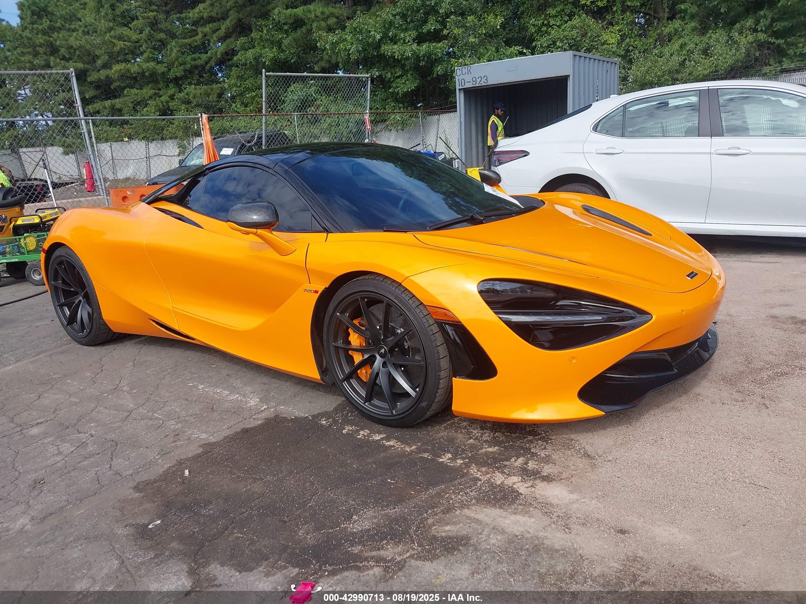 2022 McLaren 720S, VIN SBM14FCA0NW006618 — Theft recovery