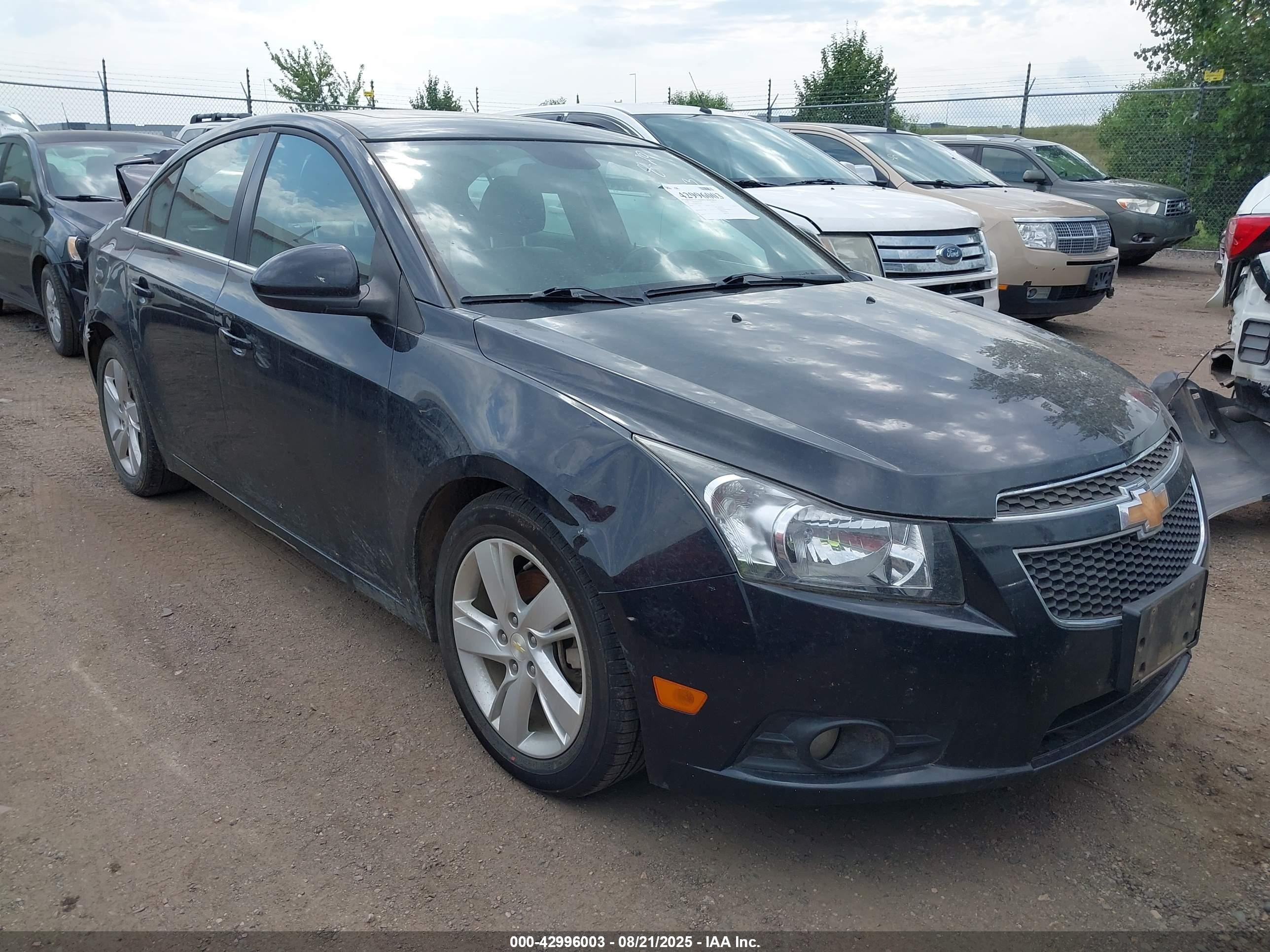 2014 Chevrolet Cruze Diesel, VIN 1G1P75SZ6E7142475 — Rear end