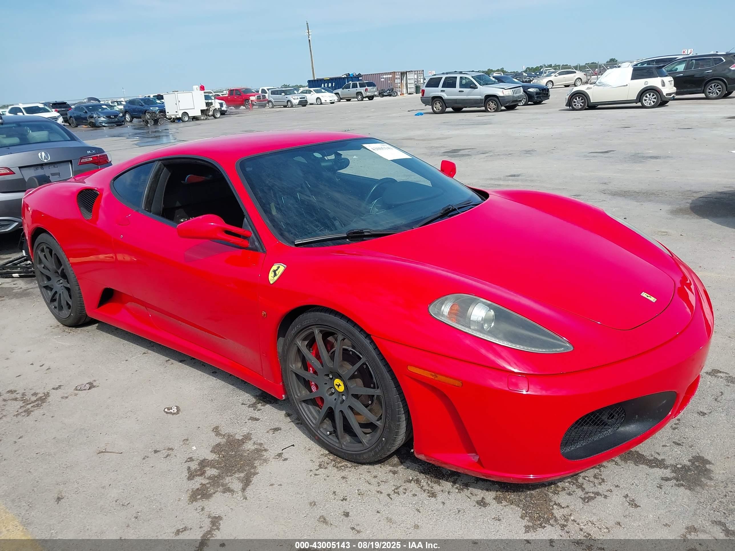2005 Ferrari 430 Berlinetta, VIN ZFFEW58A850144175 — Вода / потоп