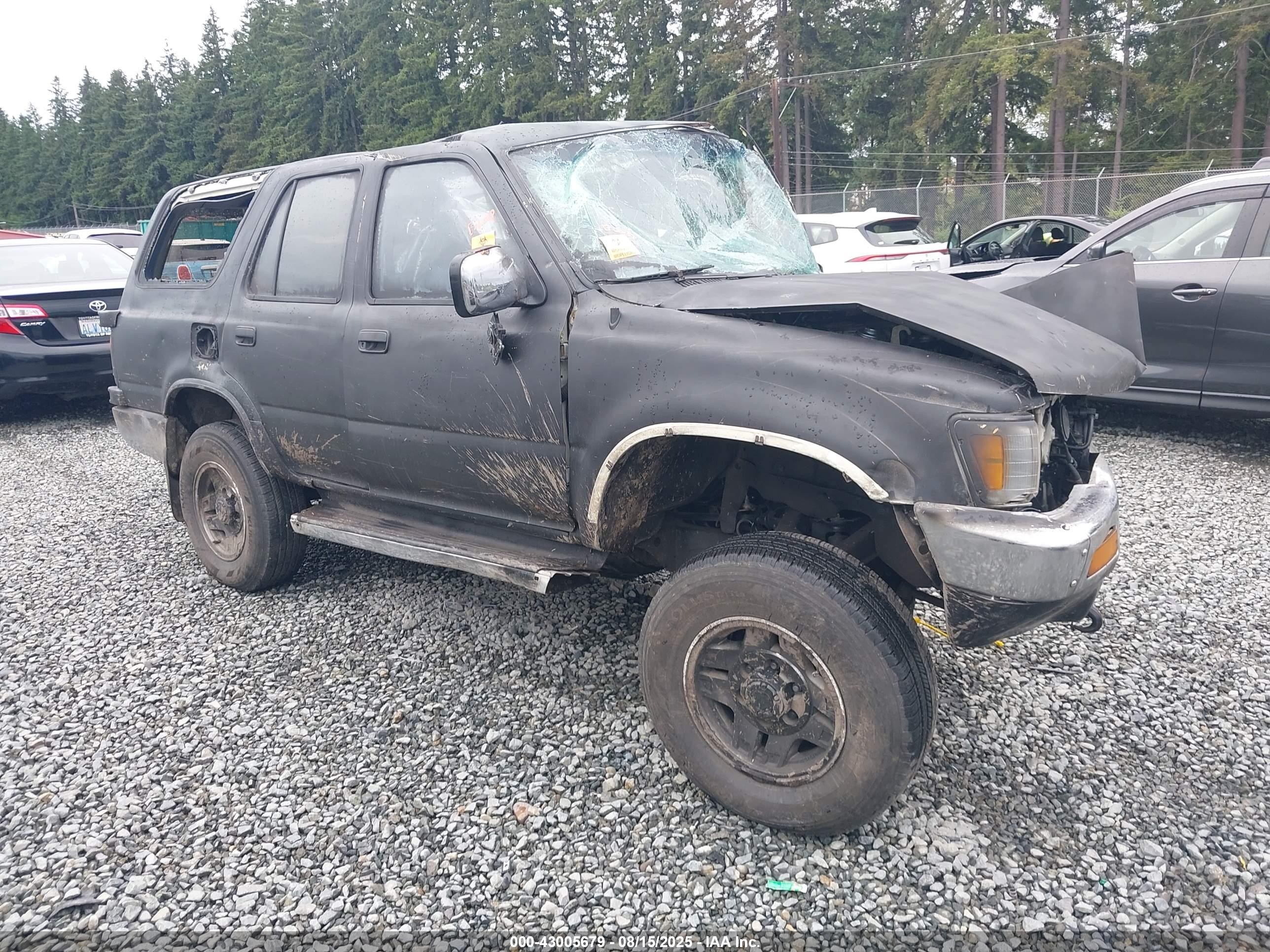 1991 Toyota 4Runner, VIN JT3VN39W1M8020883 — Theft recovery