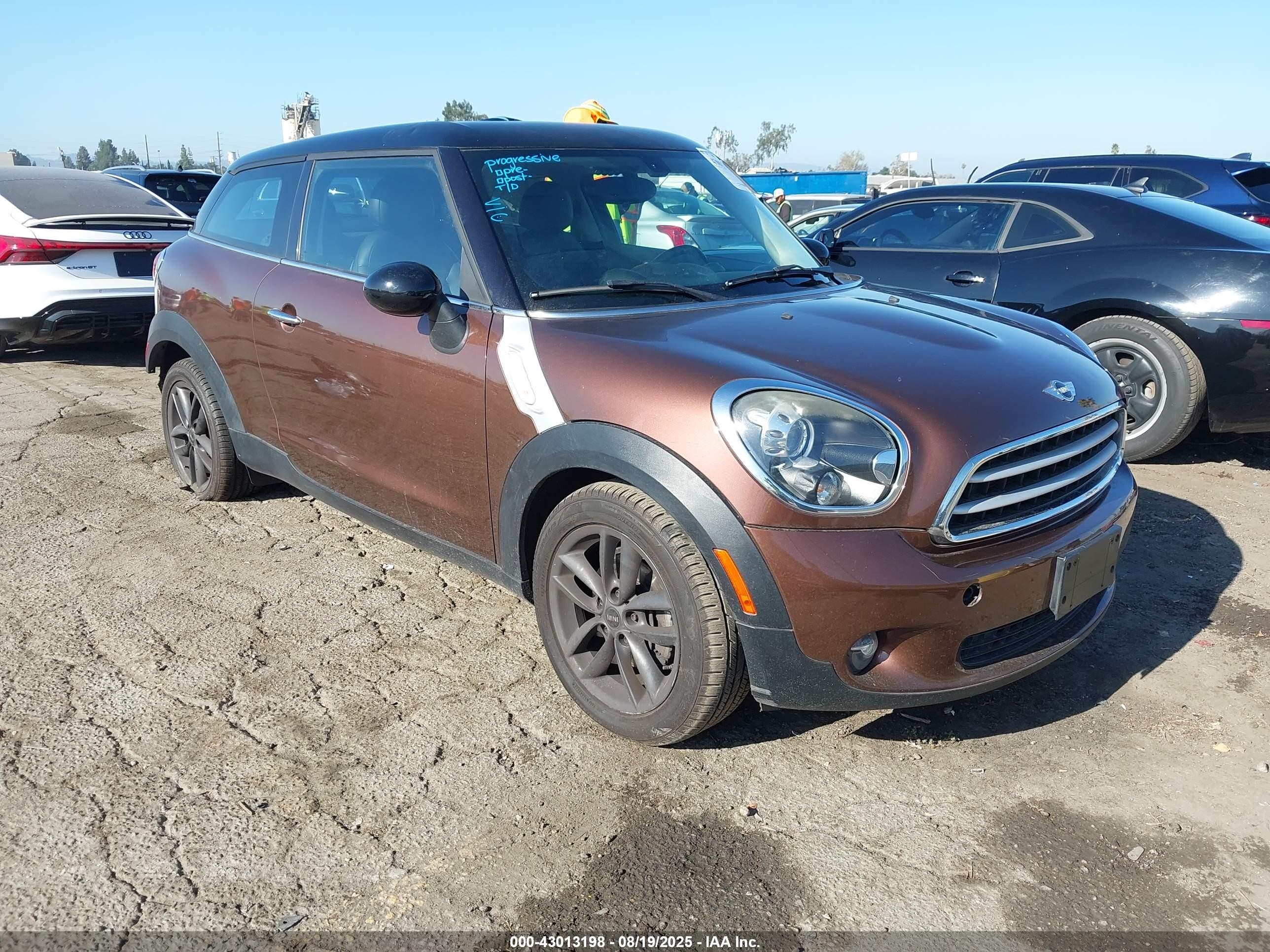 2013 MINI Paceman, VIN WMWSS1C56DWN94044 — Фото с аукциона 1 of 5