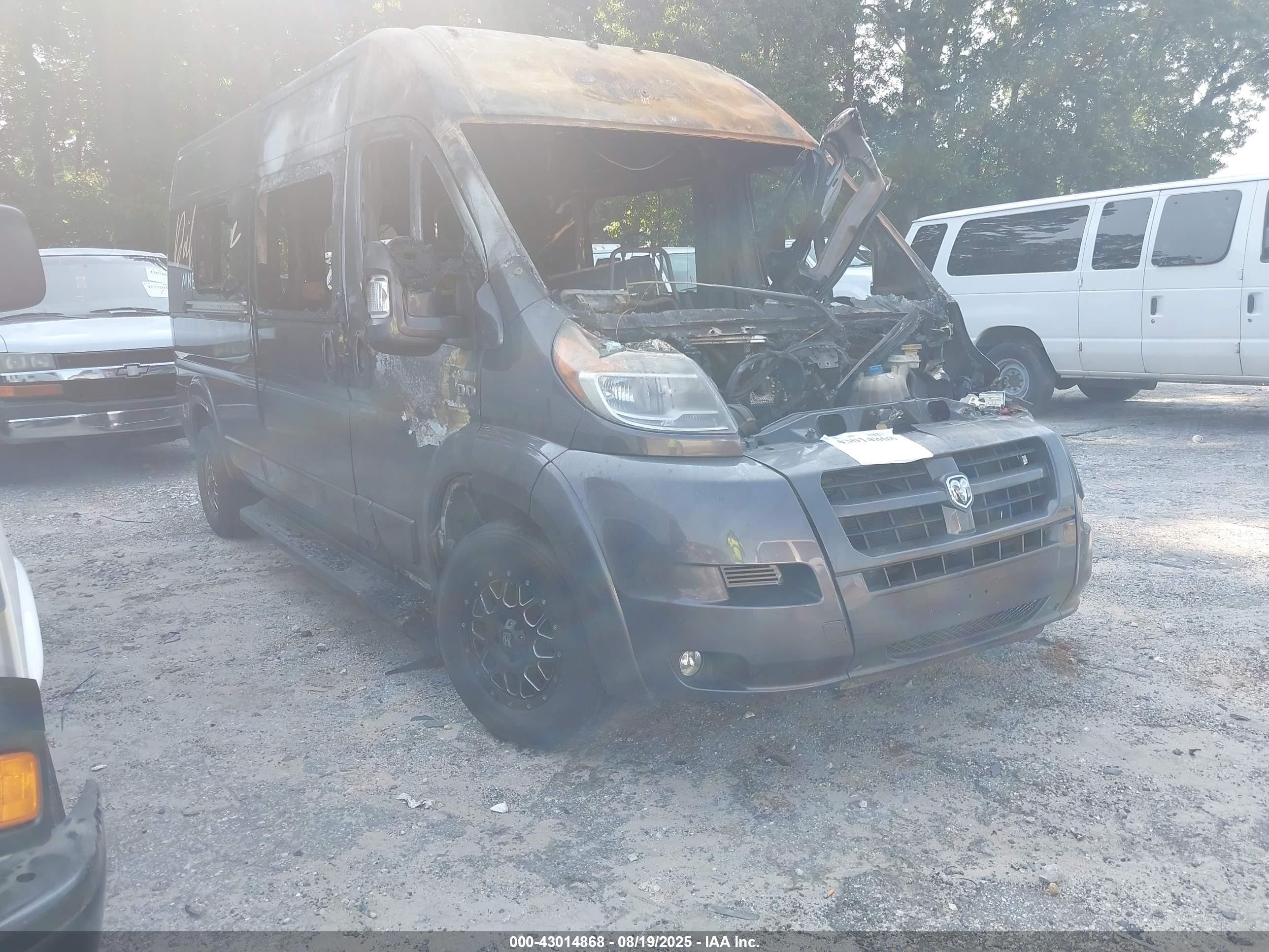 2015 Ram ProMaster Cargo, VIN 3C6TRVPG4FE508692 — Mechanical