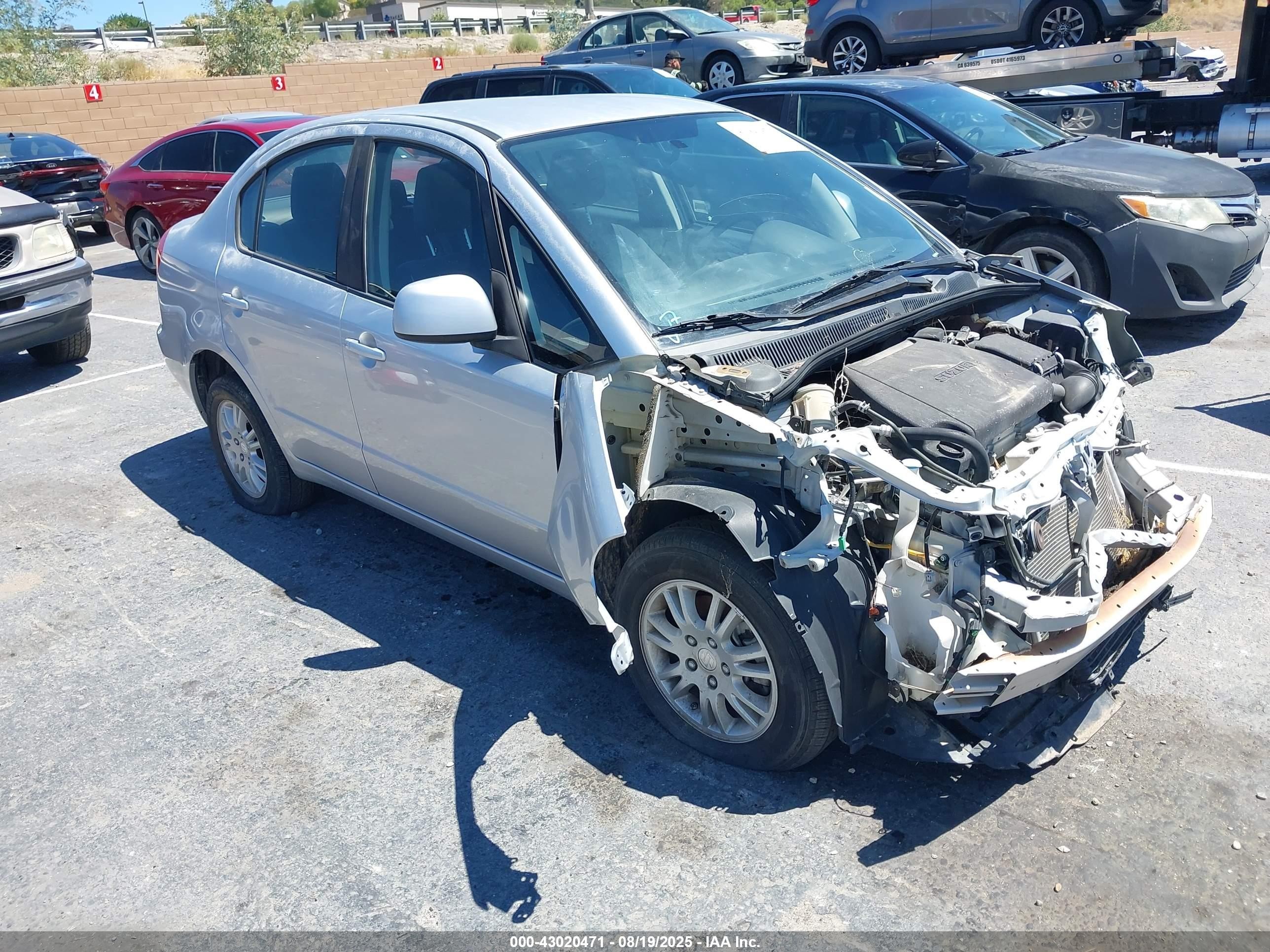 2013 Suzuki SX4 LE, VIN JS2YC5A35D6100832 — Front end