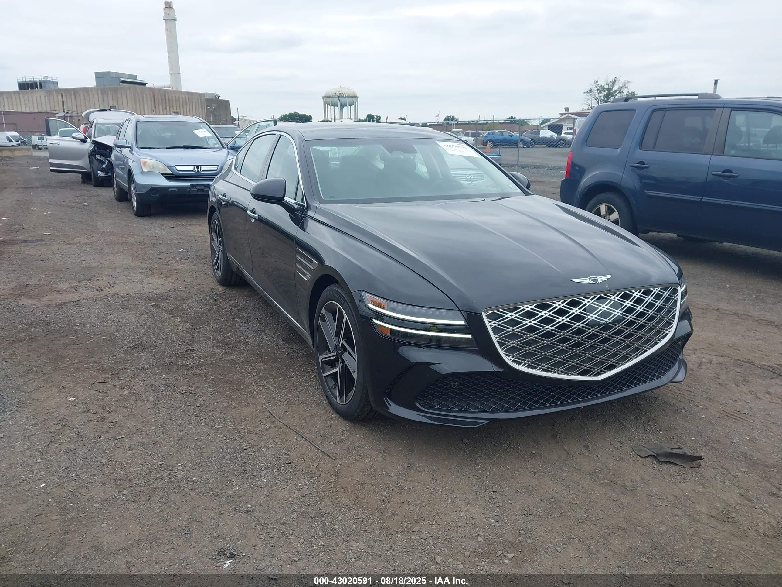 2025 Genesis G80 2.5T, VIN KMTGB4SC3SU256931 — Water / flood