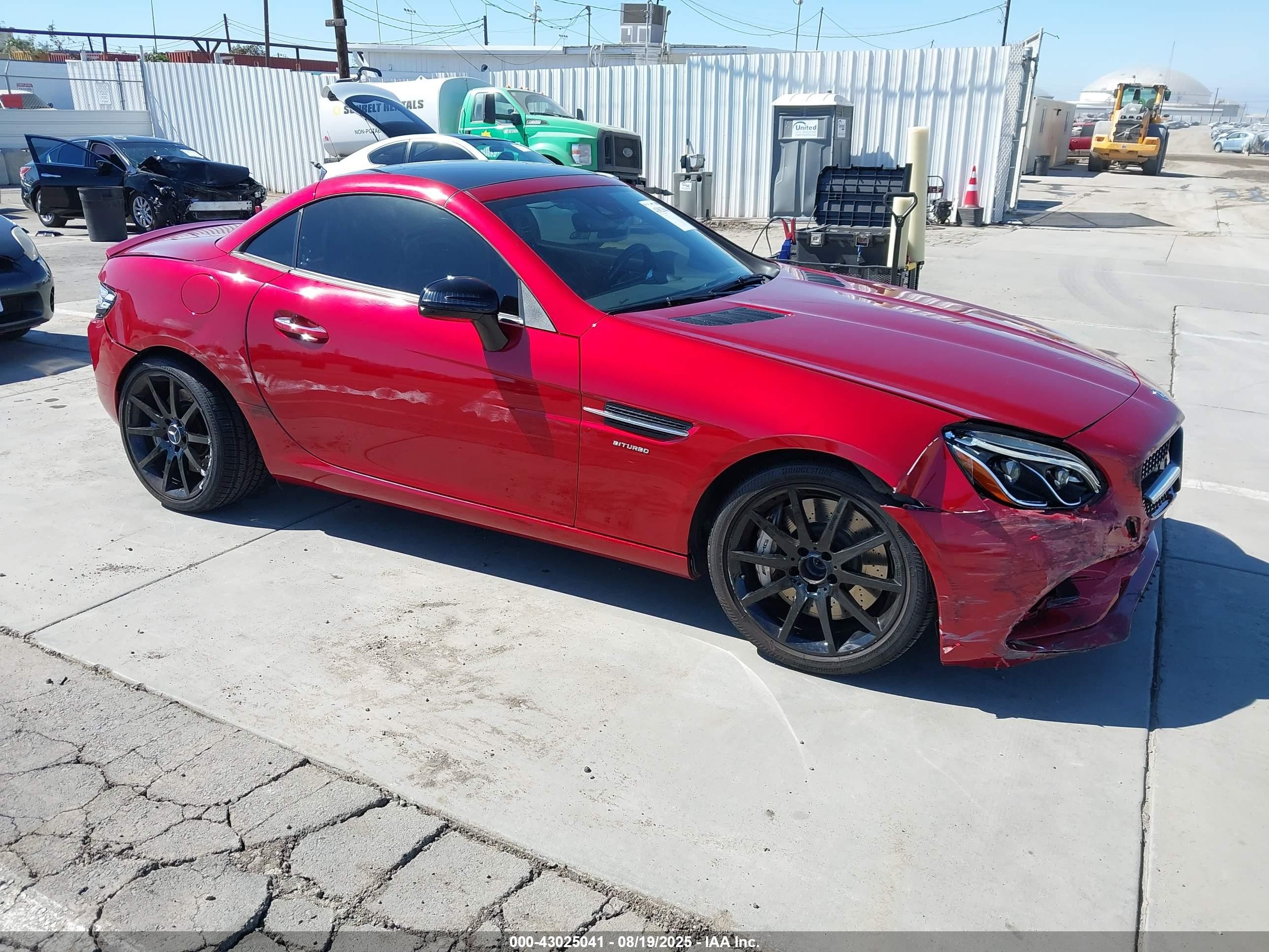 2017 Mercedes-Benz SLC 43 AMG, VIN WDDPK6GA5HF128601 — All over