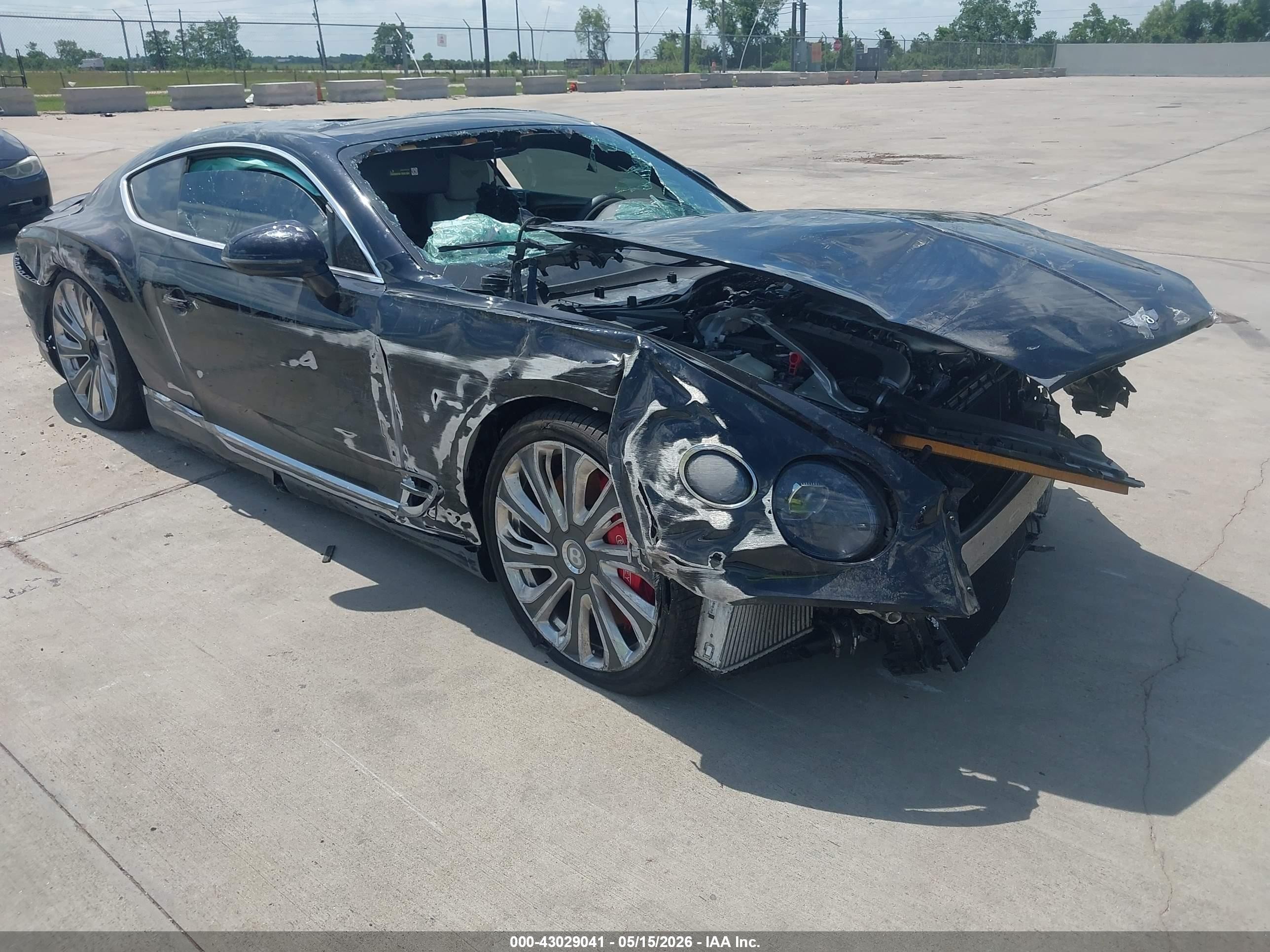 2023 Bentley Continental GT Speed, VIN SCBCT2ZG0PC009079 — Rollover