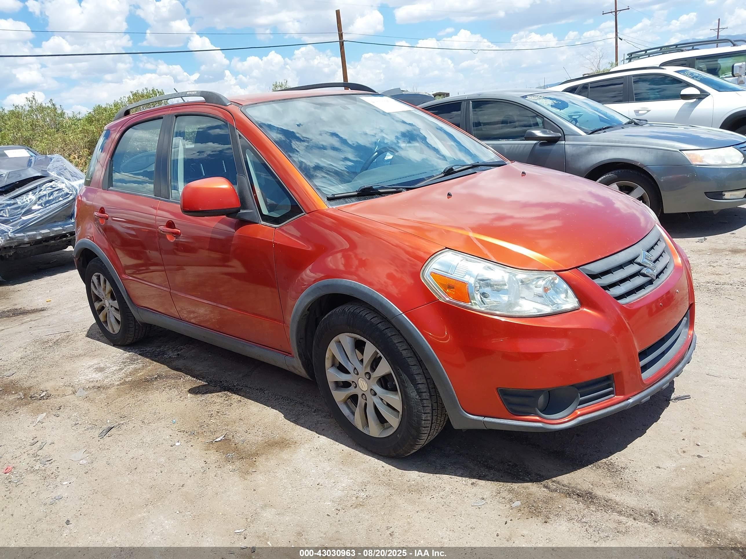 2013 Suzuki SX4 Crossover Technology, VIN JS2YB5A4XD6100241 — Rear end
