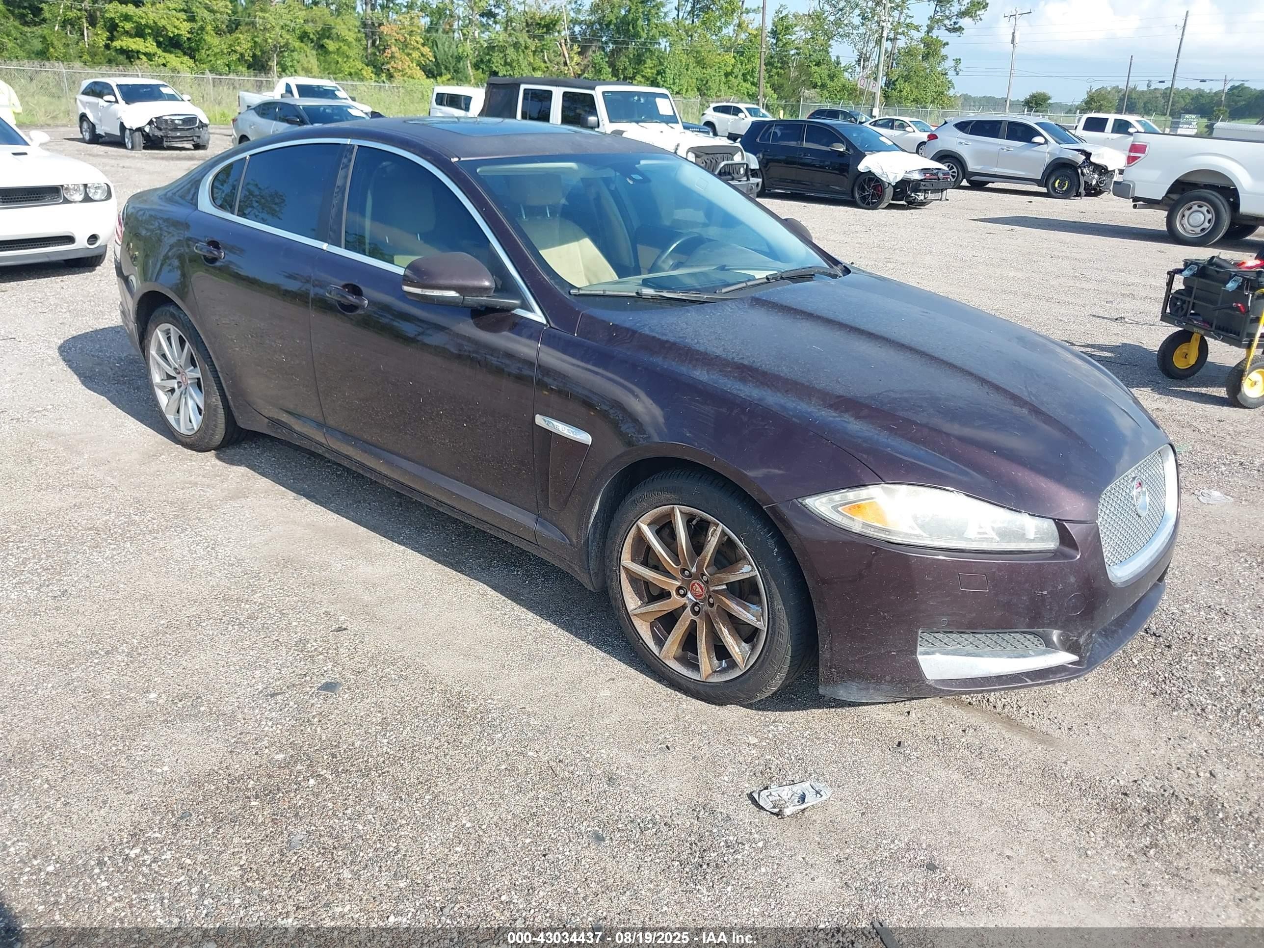 2015 Jaguar XF T Premium, VIN SAJWA0FSXFPU66942 — Фото с аукциона