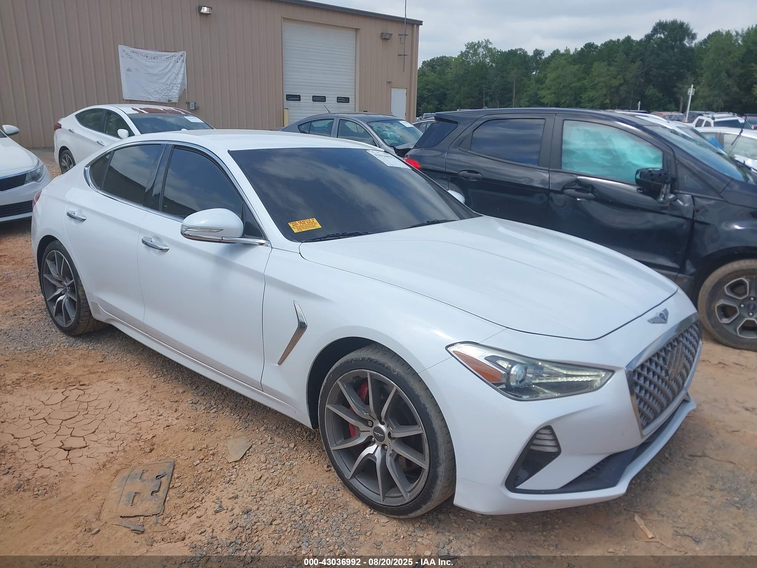 2019 Genesis G70 Advanced, VIN KMTG54LE9KU034384 — Not stated