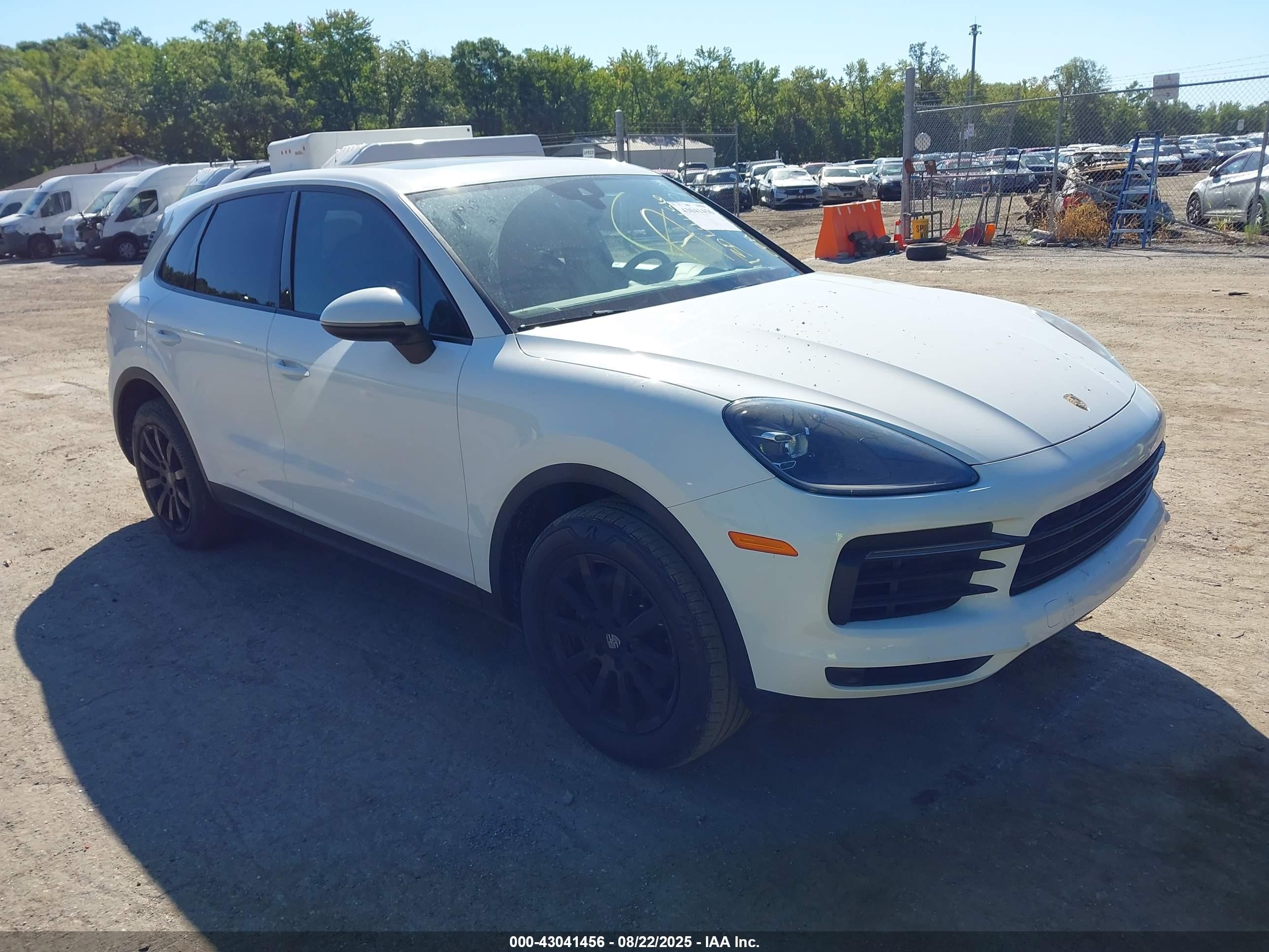 2019 Porsche Cayenne, VIN WP1AA2AY9KDA03135 — Theft recovery