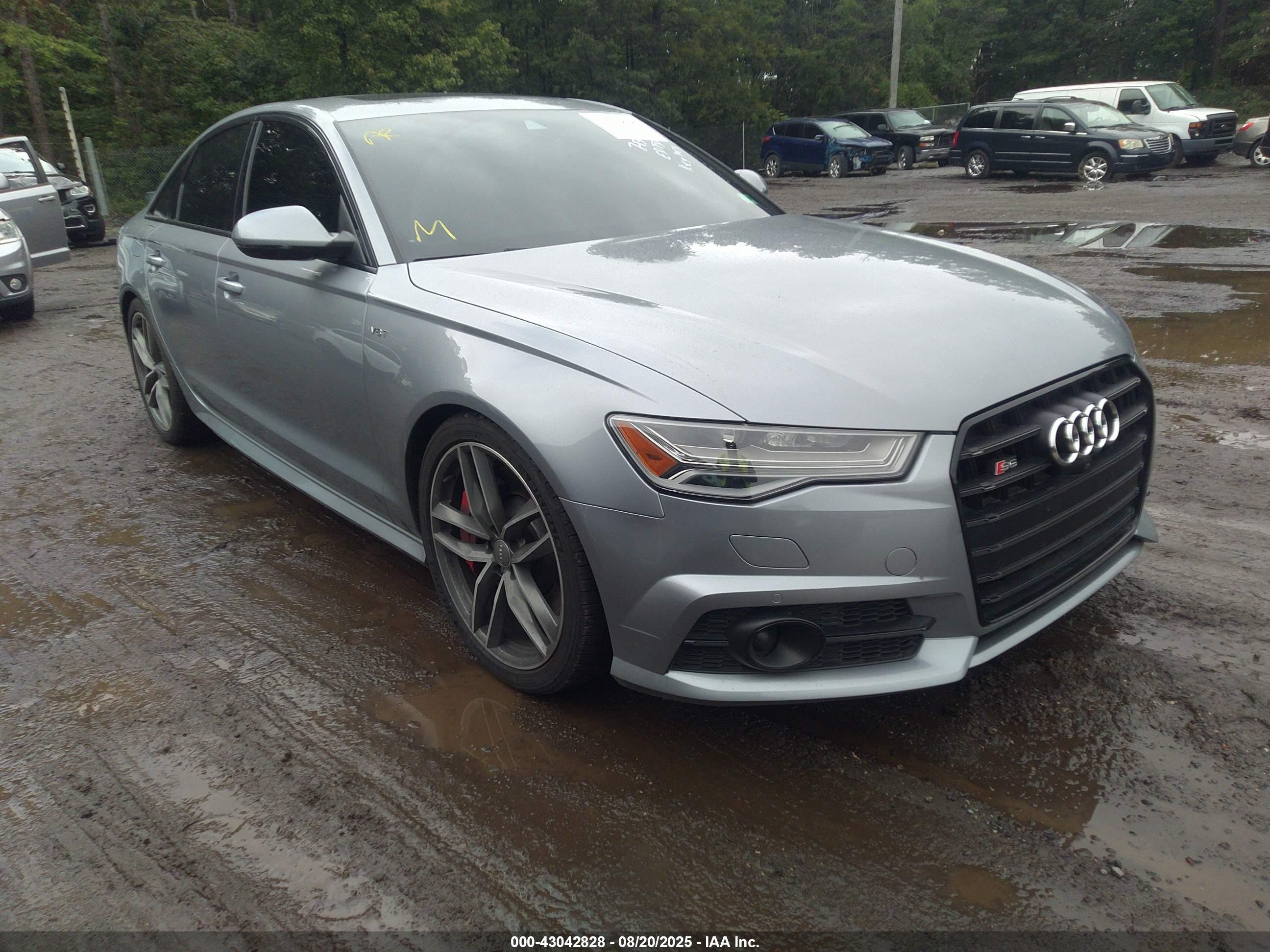 2017 Audi S6 Premium Plus, VIN WAUFFAFC9HN128166 — После угона