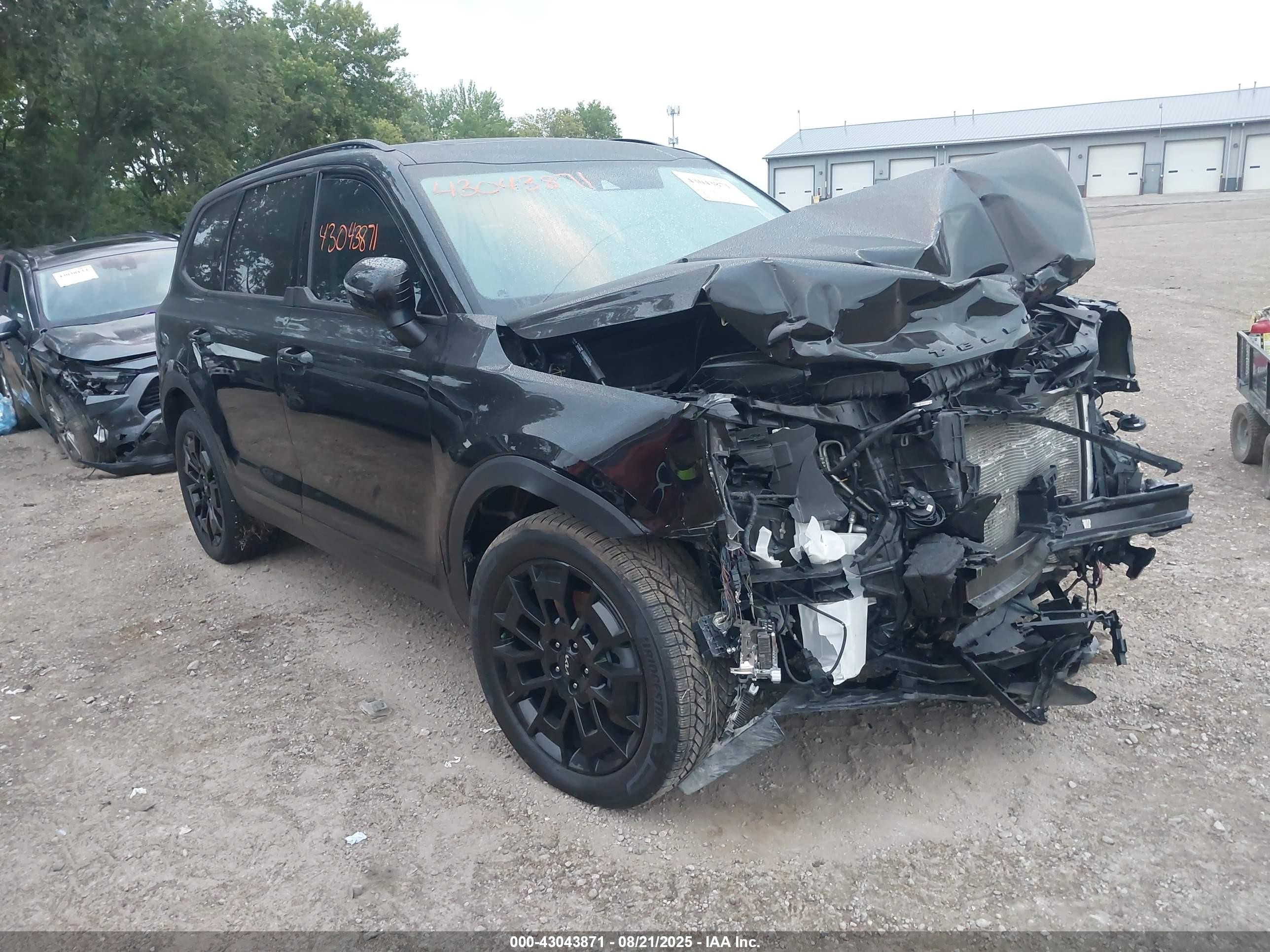 2022 Kia Telluride EX, VIN 5XYP3DHCXNG298926 — Front end