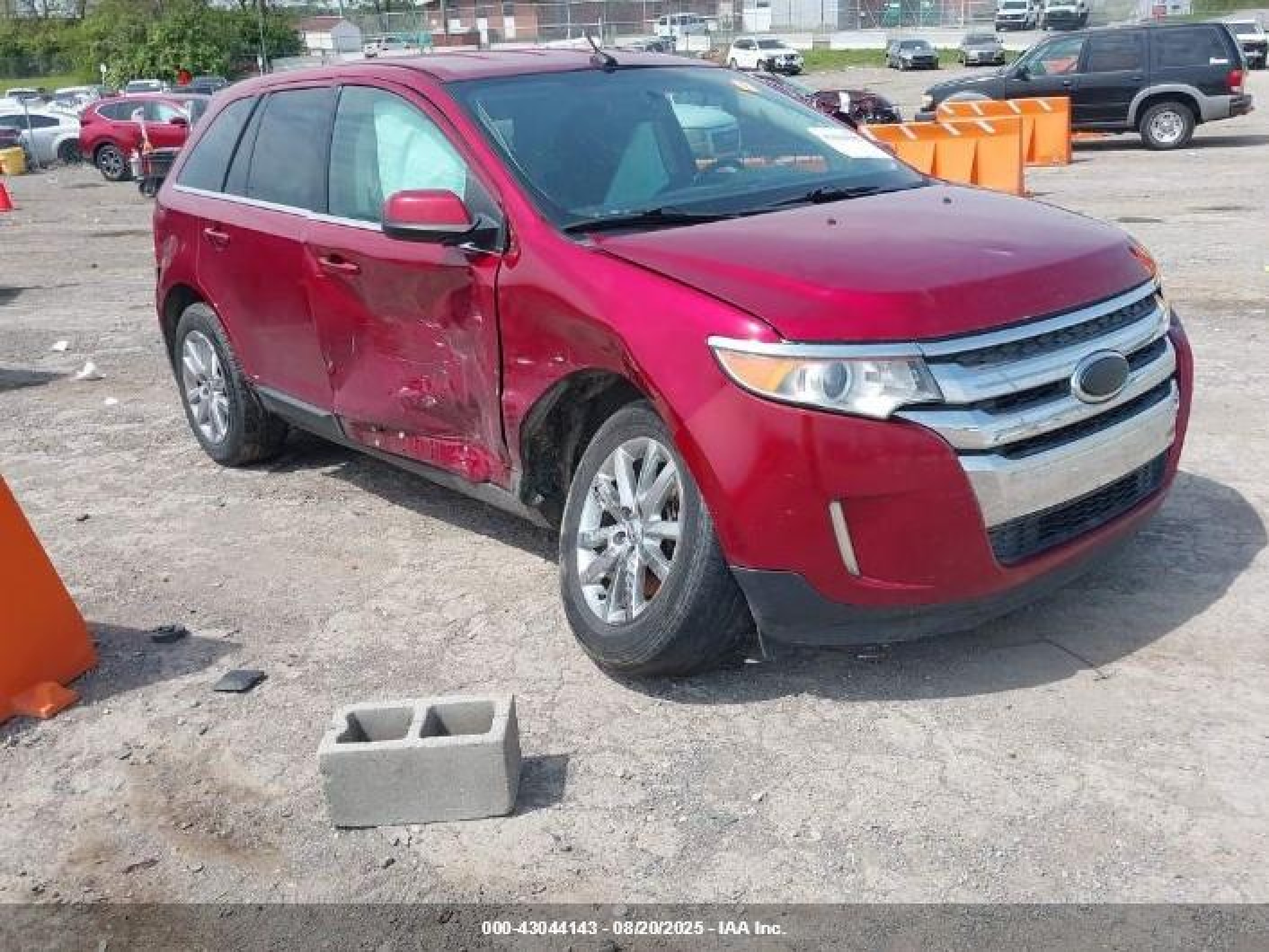 2013 Ford Edge Limited, VIN 2FMDK3KC1DBB59405 — Front end